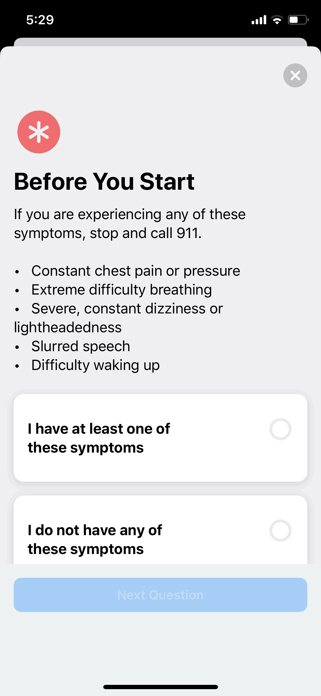 Apple COVID 19 iOS Health & Fitness interface screenshot 3