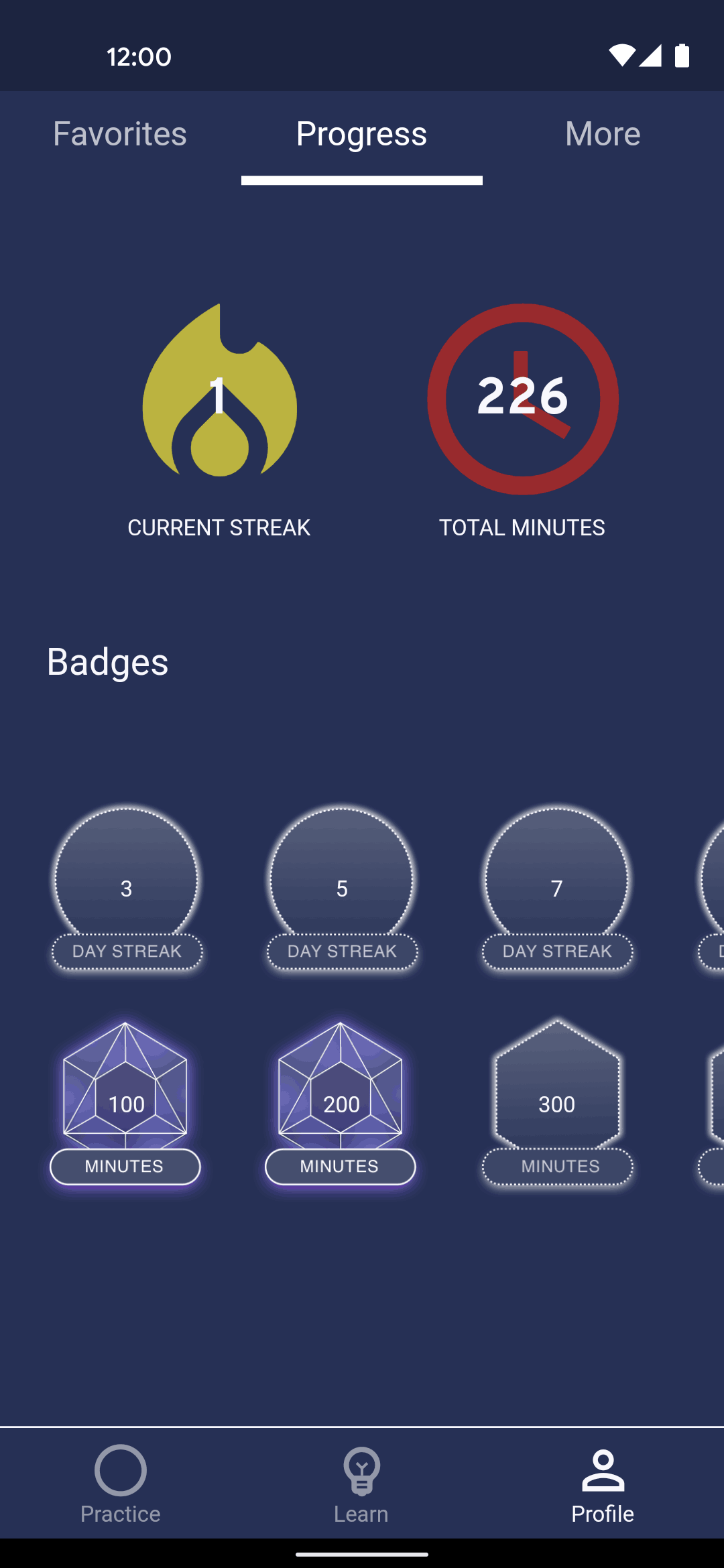 Brightmind Android Health & Fitness interface screenshot 15