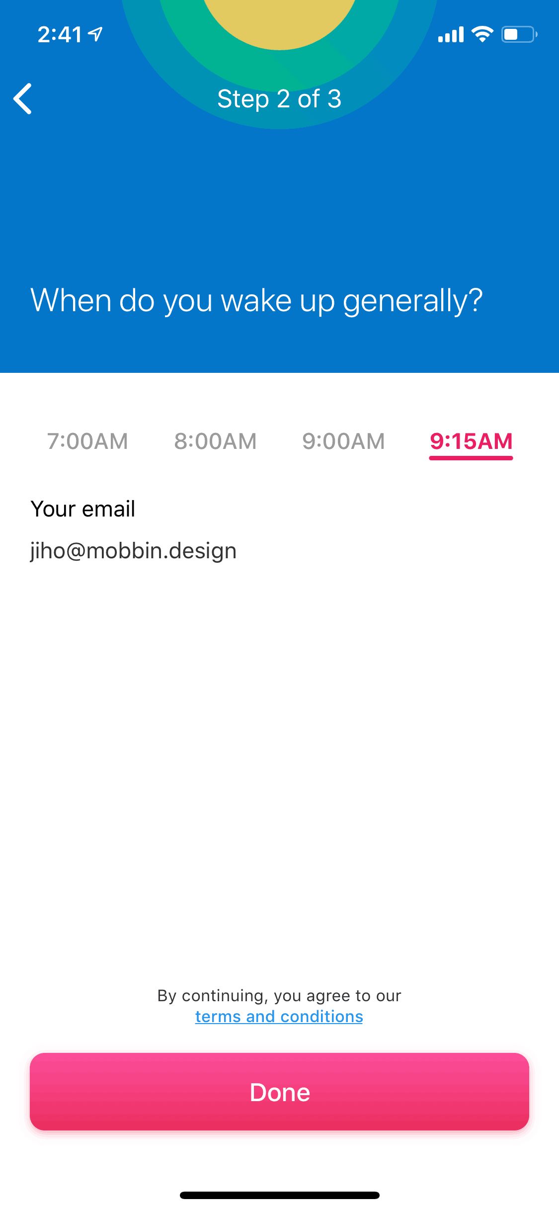 Fabulous iOS Health & Fitness interface screenshot 8