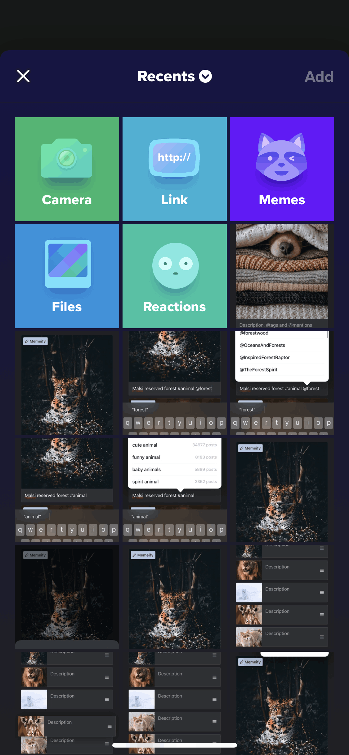 Imgur iOS Photo & Video interface screenshot 18