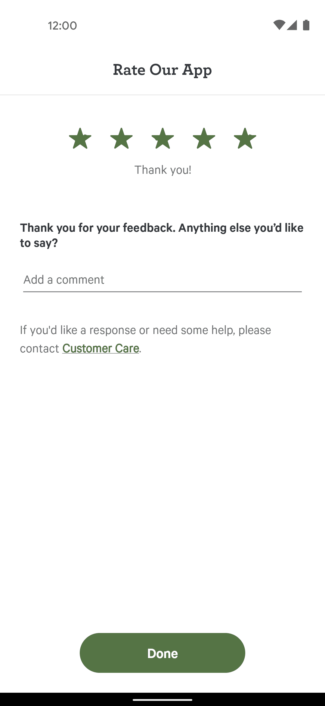 Panera Bread Android Food & Drink interface screenshot 9