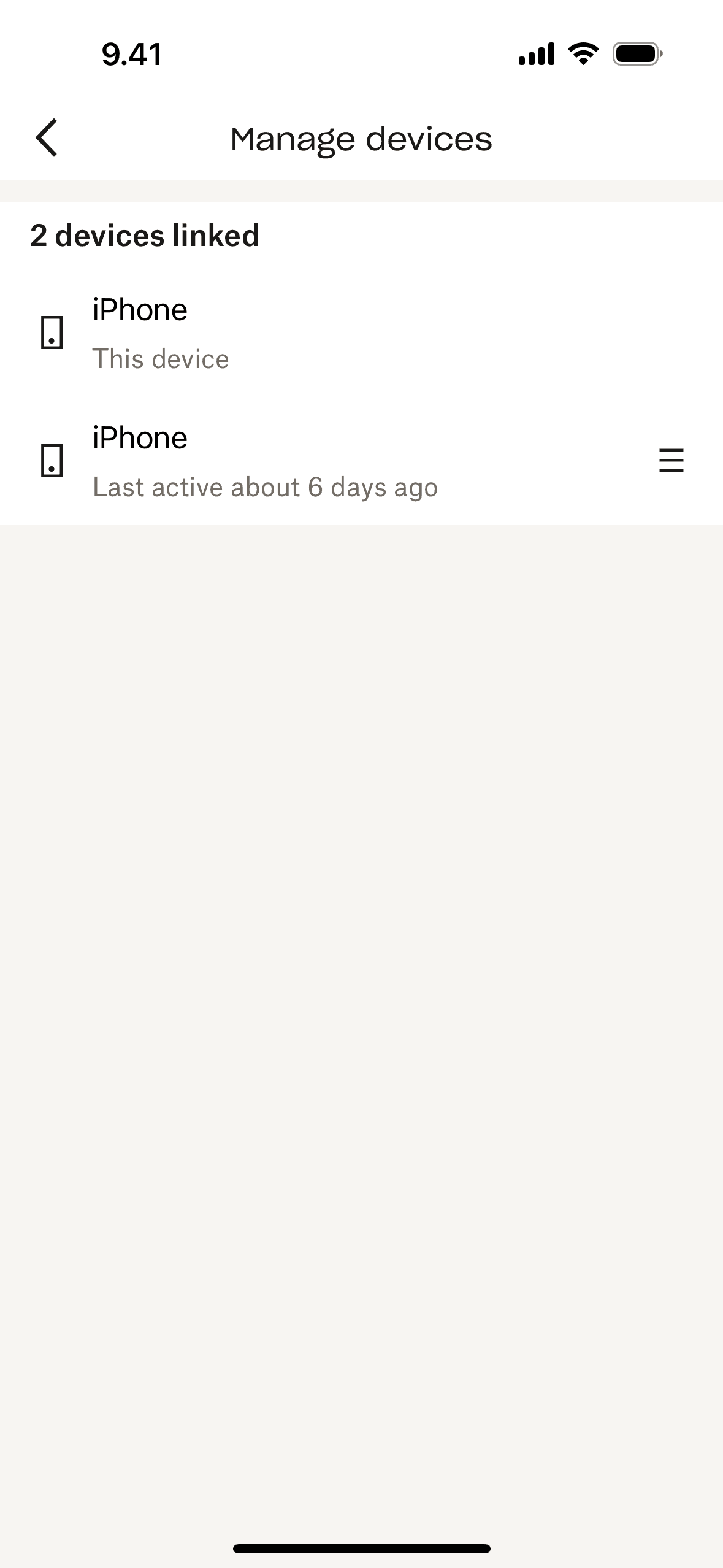 Dropbox iOS Productivity interface screenshot 13