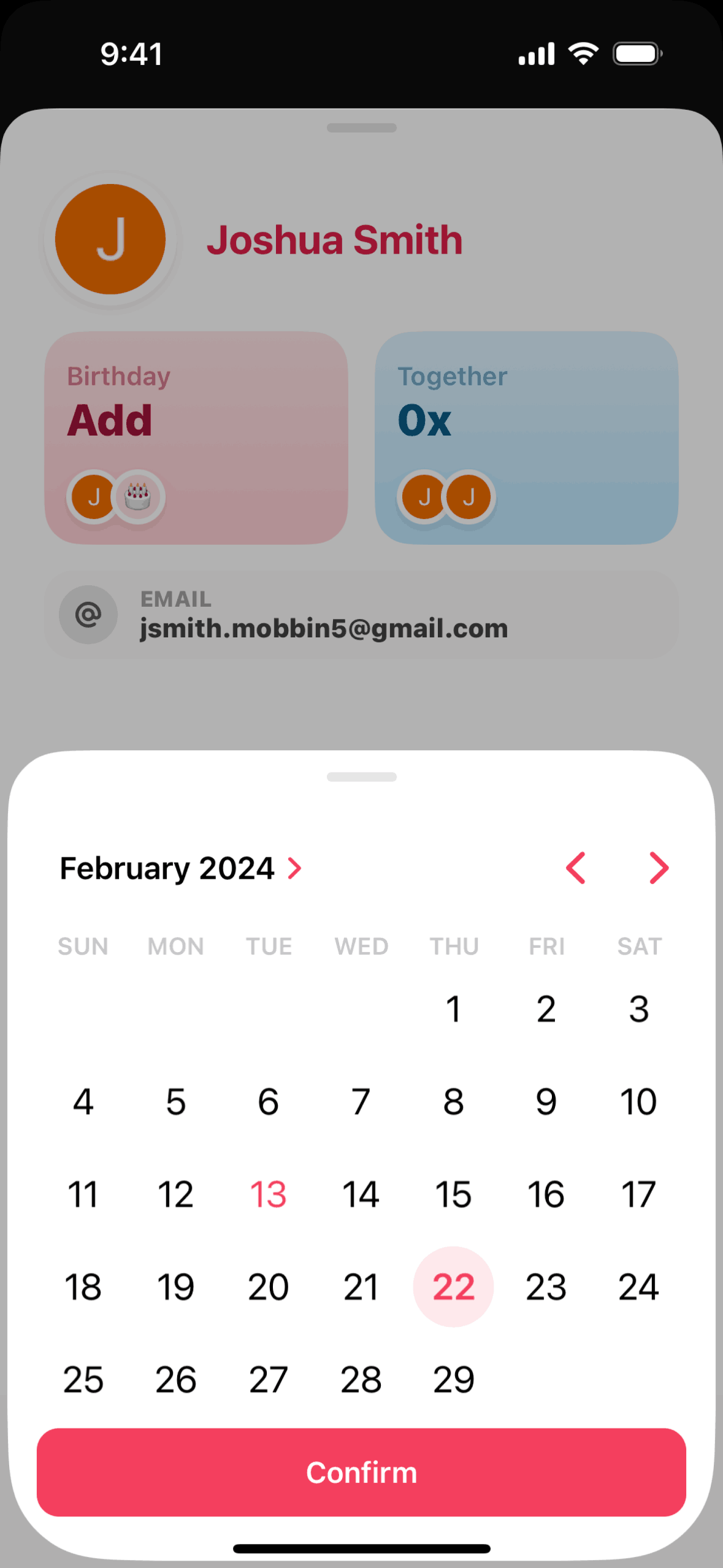 Amie iOS Productivity interface screenshot 9