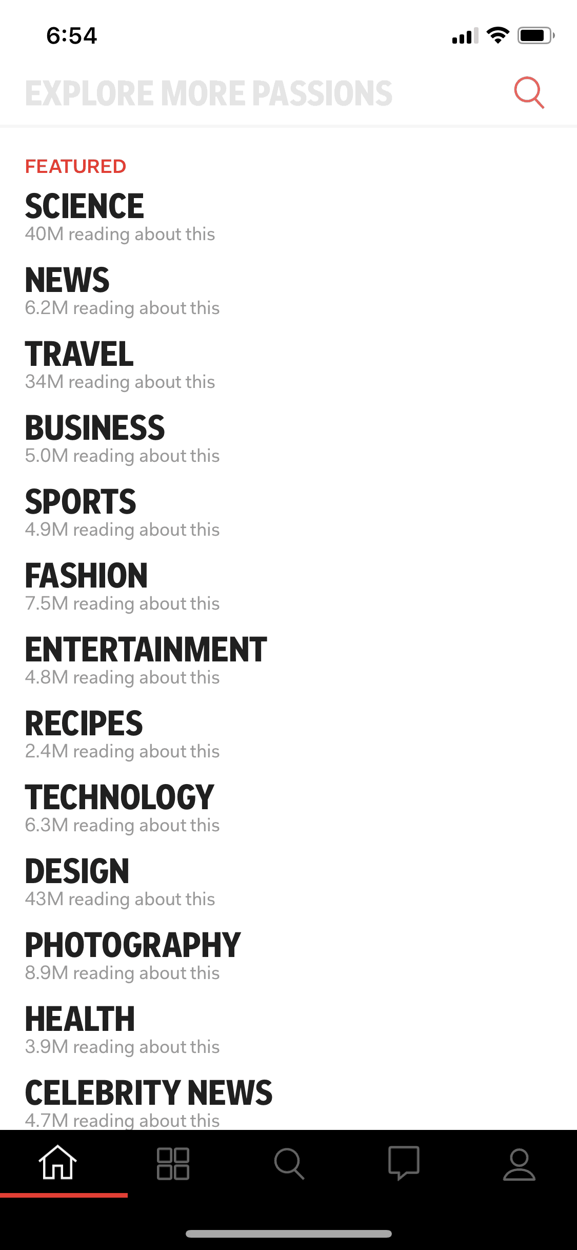 Flipboard iOS News interface screenshot 18