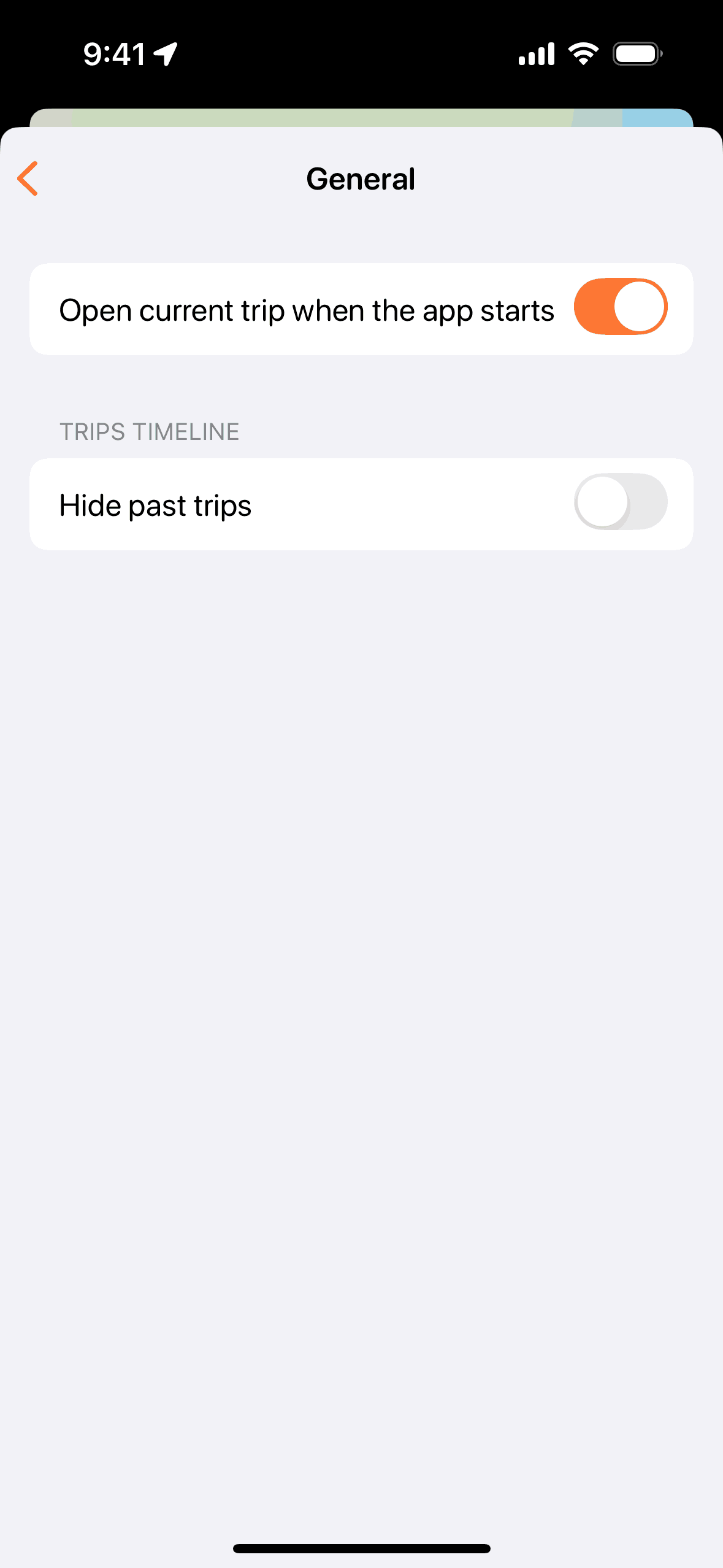 Tripsy iOS Travel & Transportation interface screenshot 13