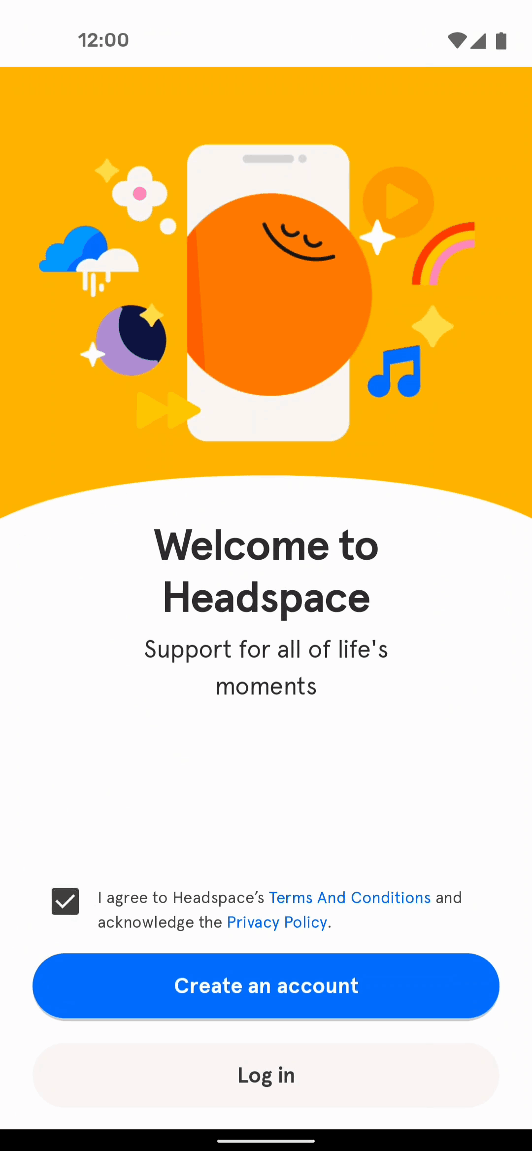 Headspace paywall screen 3
