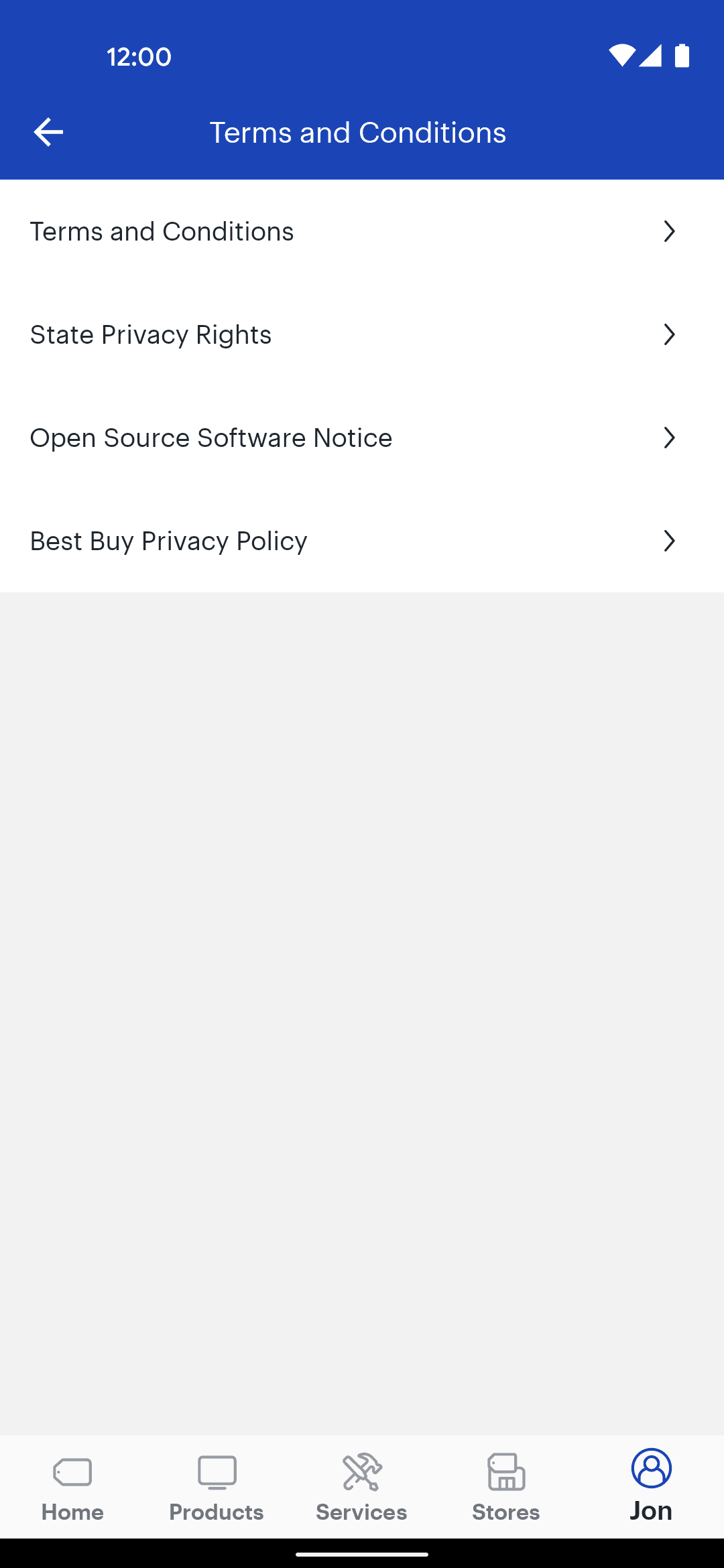Best Buy Android Shopping interface screenshot 20