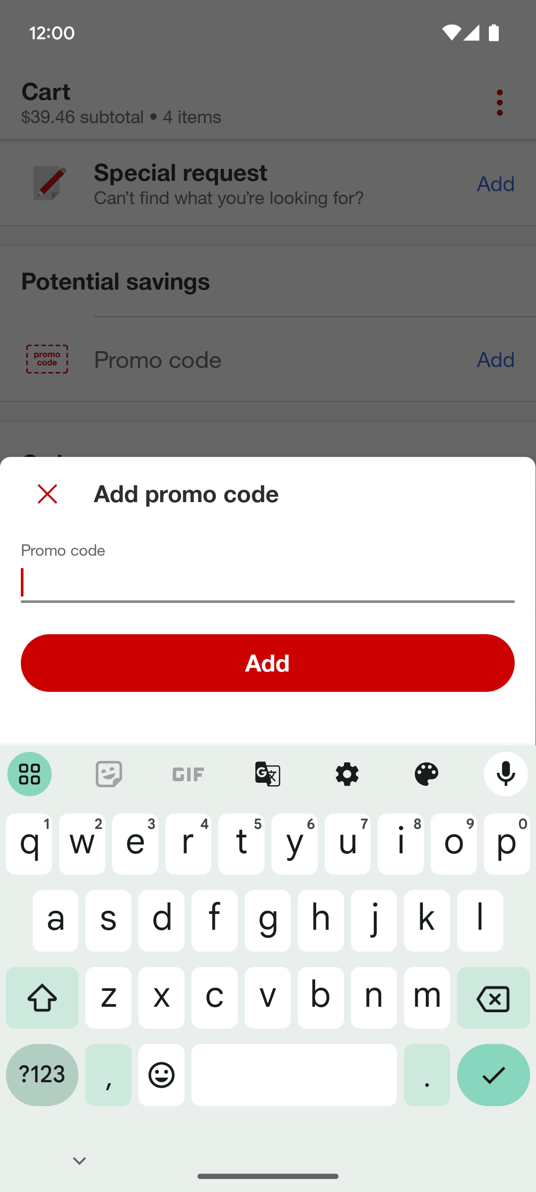 Target Android Shopping interface screenshot 15