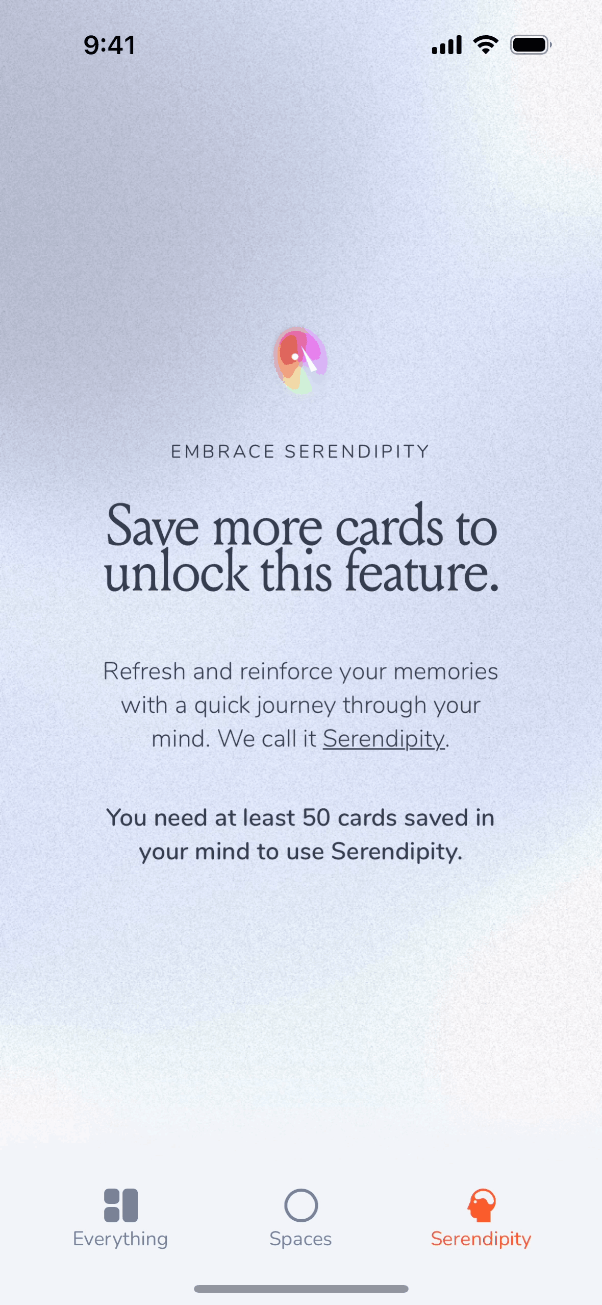 mymind iOS Productivity interface screenshot 17