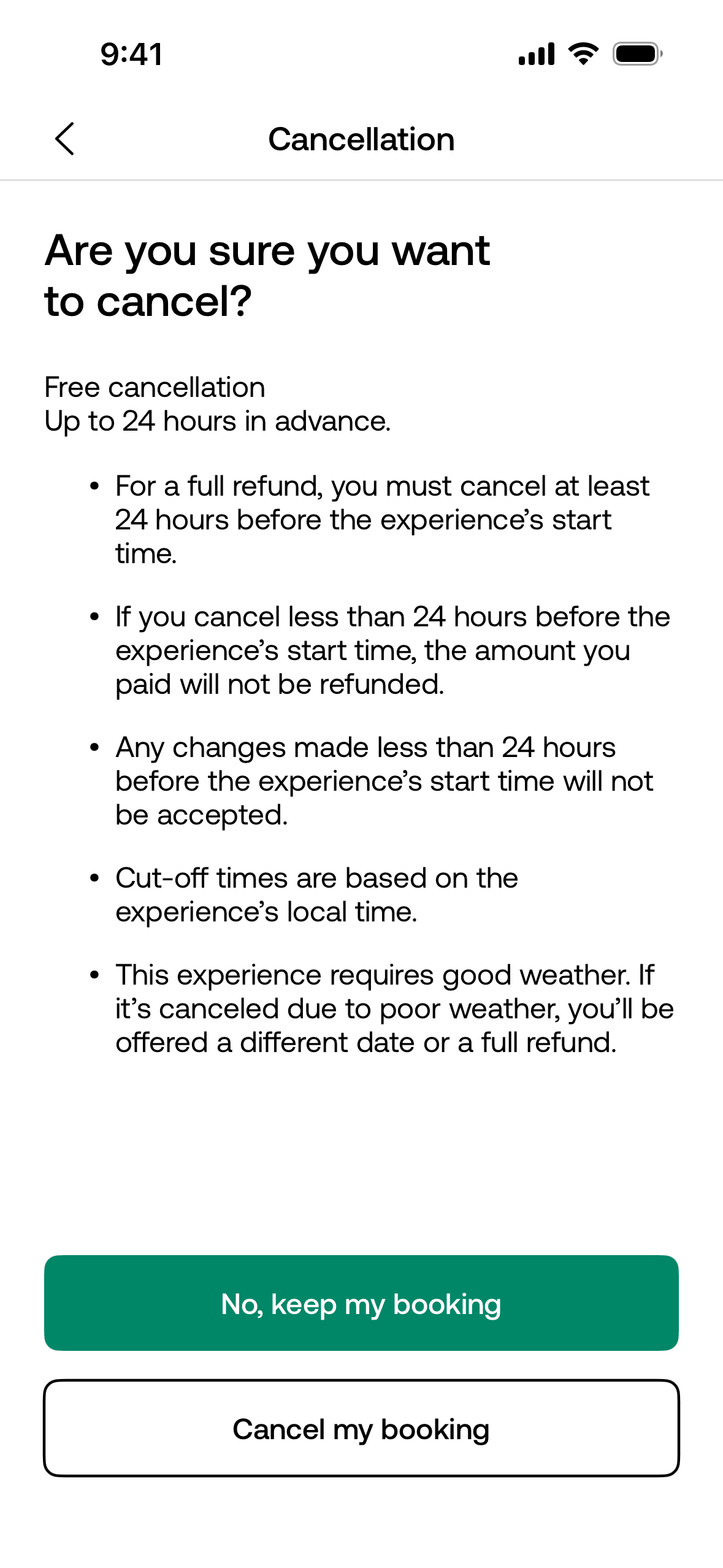 Viator iOS Travel & Transportation interface screenshot 3