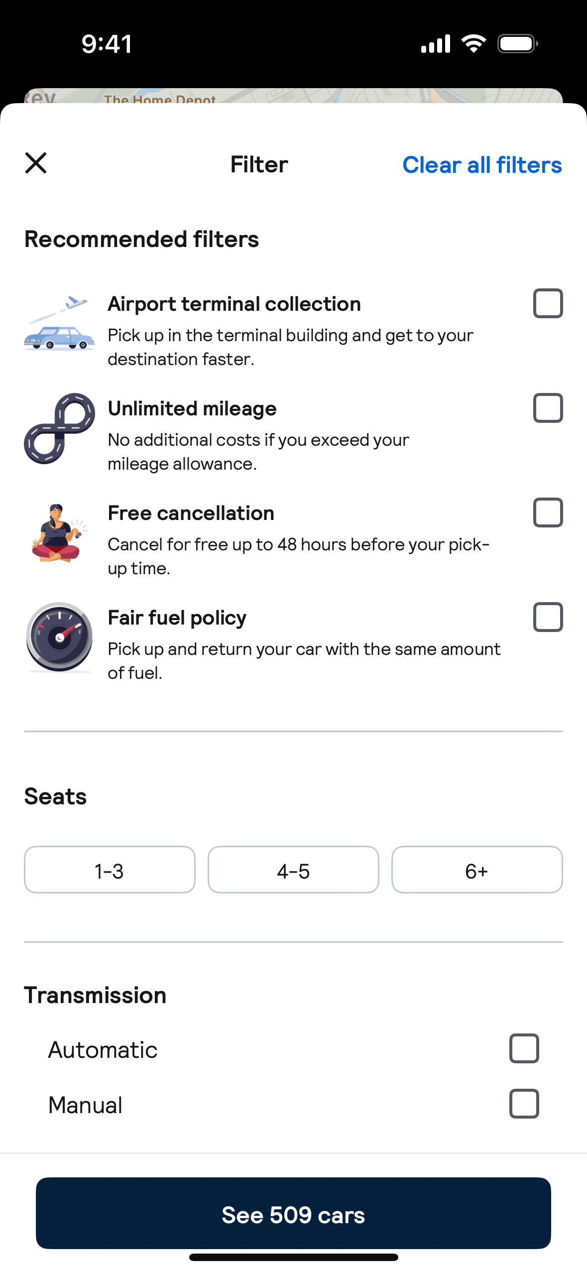 Skyscanner iOS Travel & Transportation interface screenshot 5