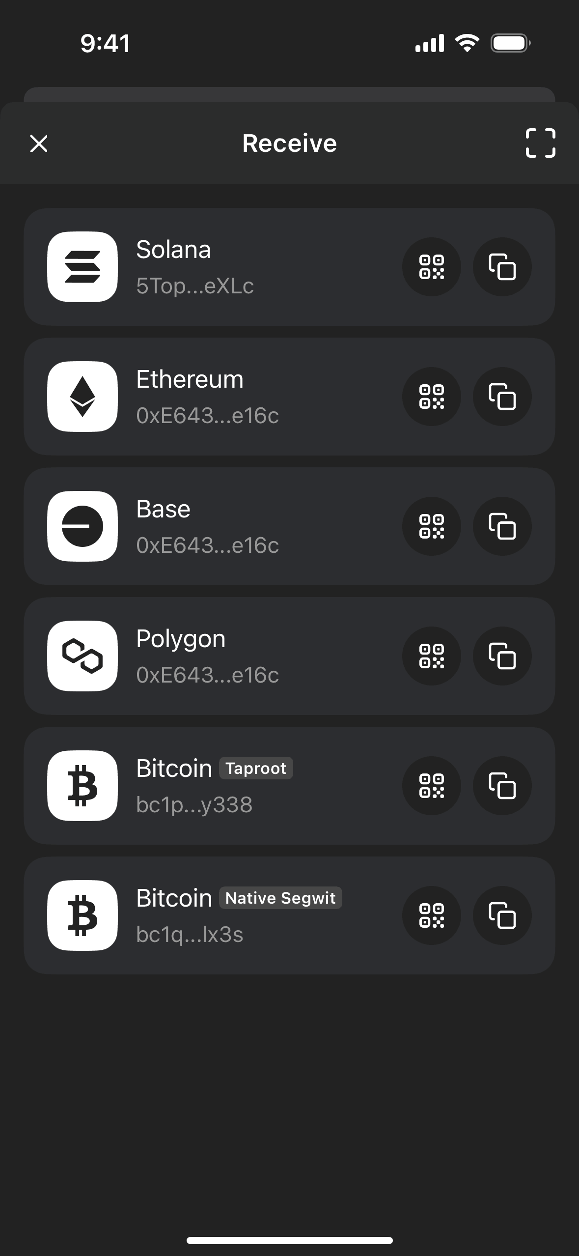 Phantom iOS Crypto & Web3 interface screenshot 22