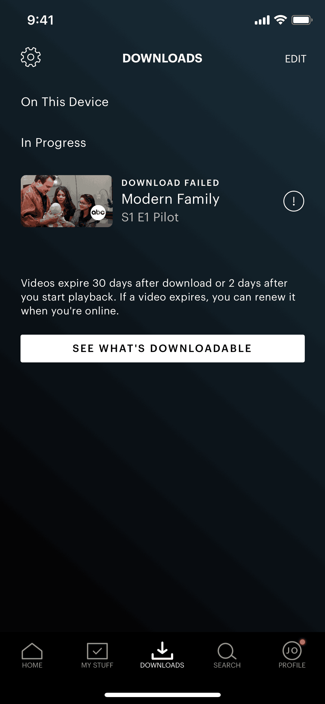 Hulu iOS Entertainment interface screenshot 2