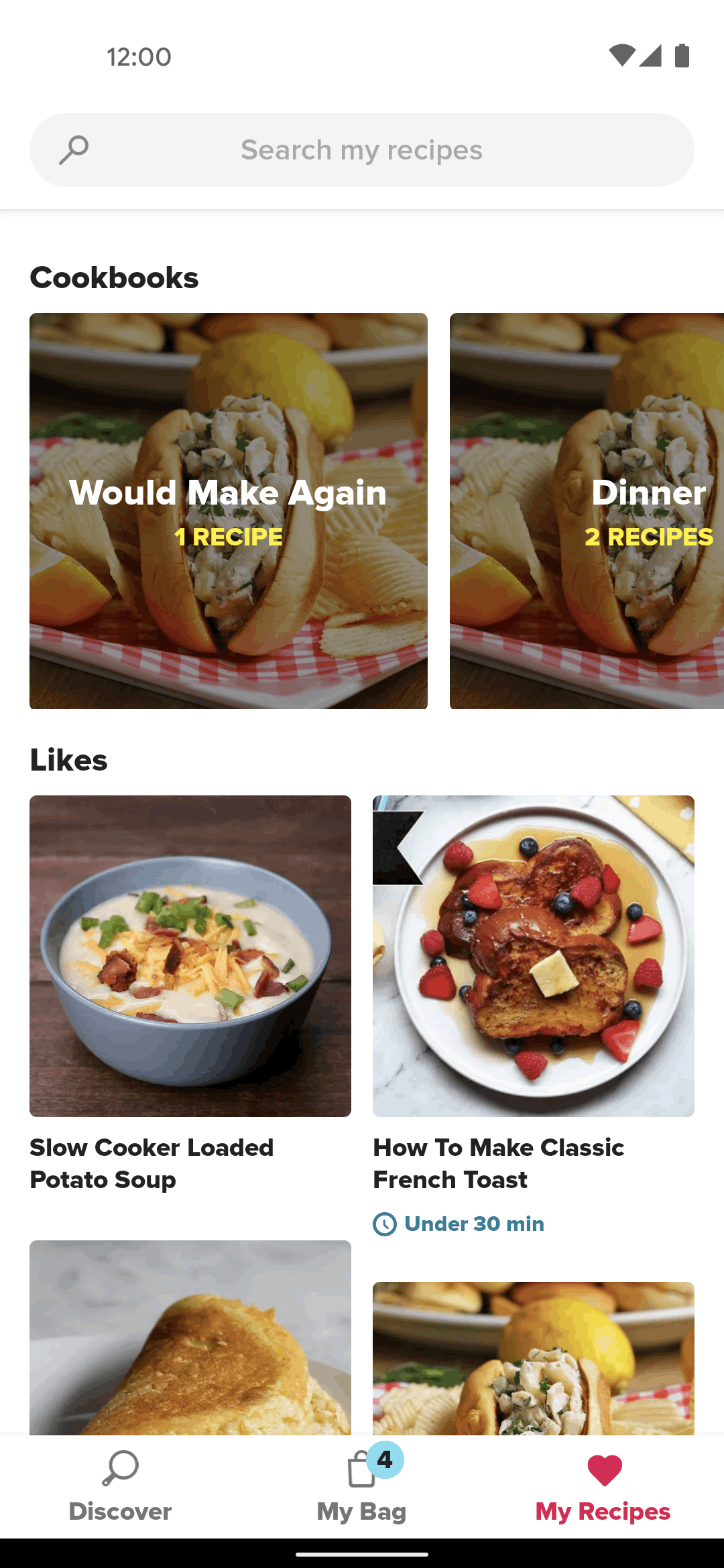 Tasty Android Food & Drink interface screenshot 7