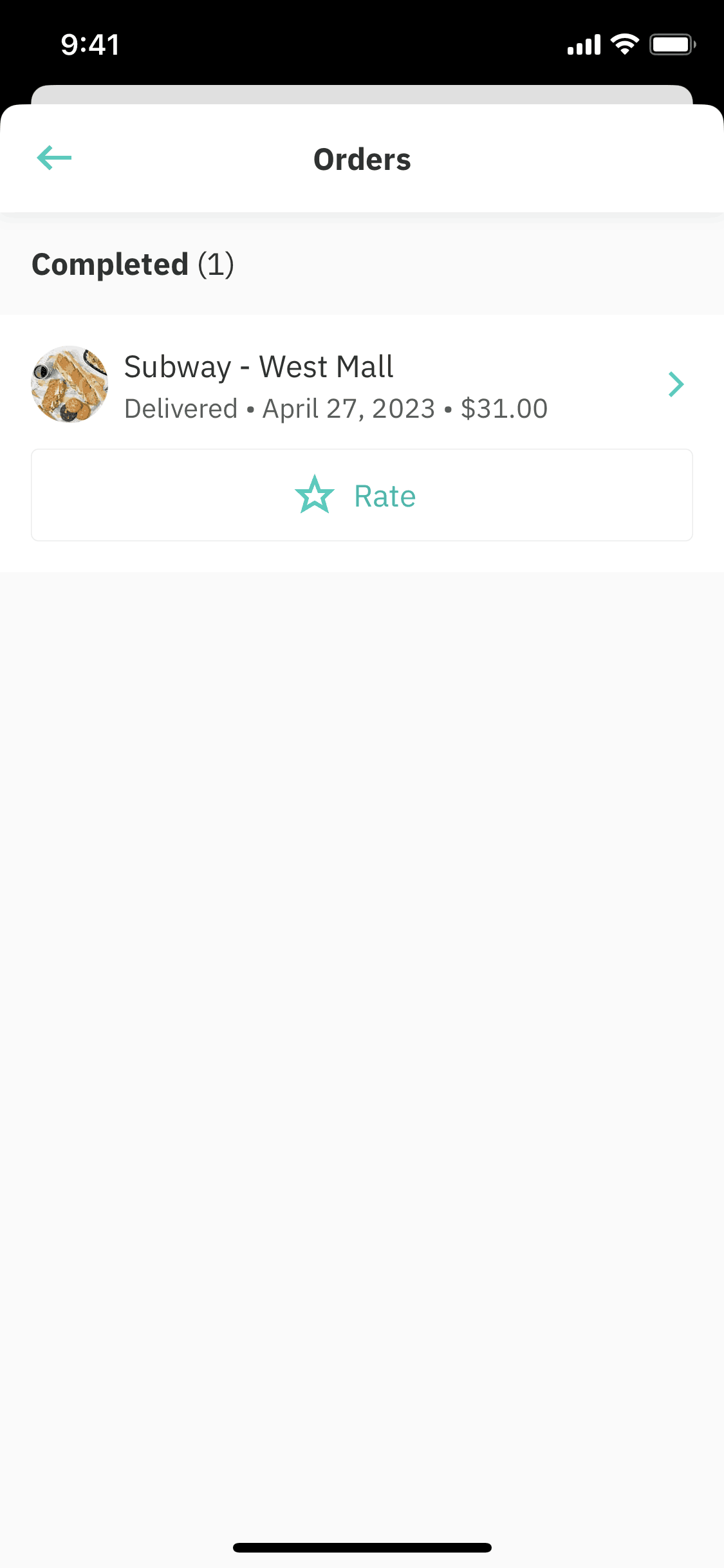 Deliveroo iOS Food & Drink interface screenshot 21