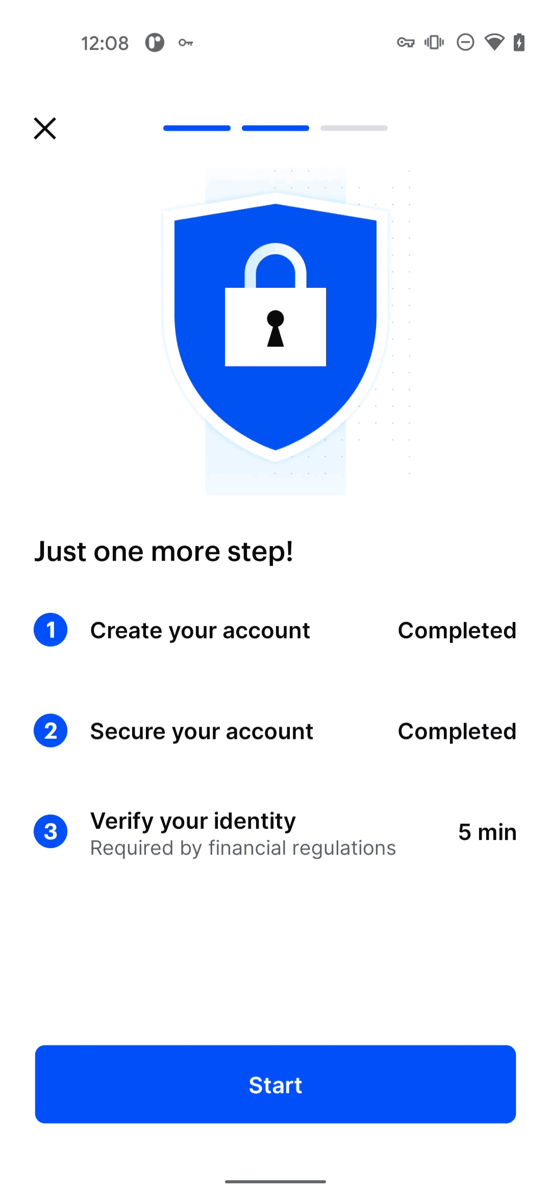 Coinbase Android Finance interface screenshot 12