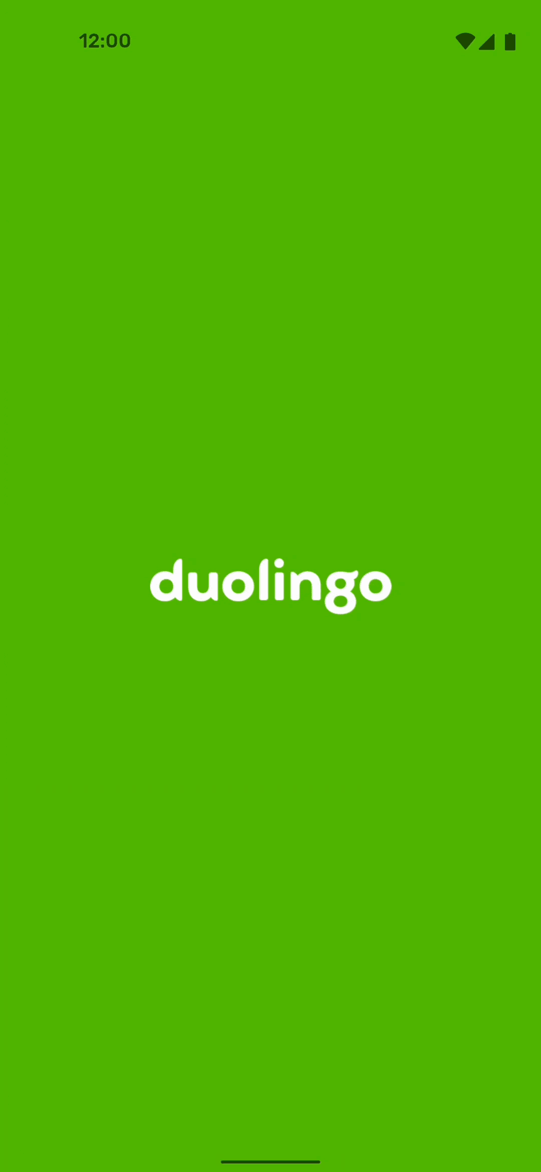 Duolingo Android Education interface screenshot 2