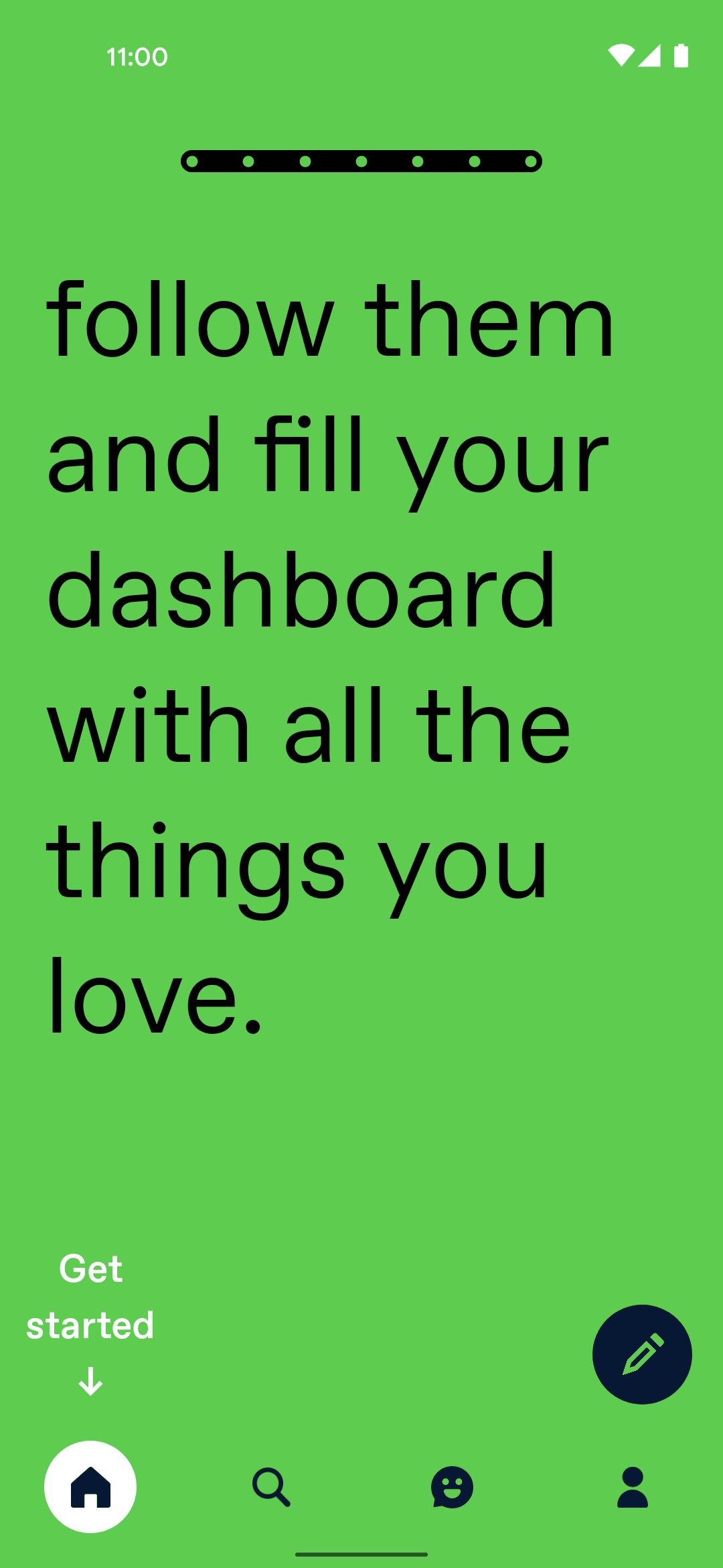 Tumblr Android Social Networking interface screenshot 20