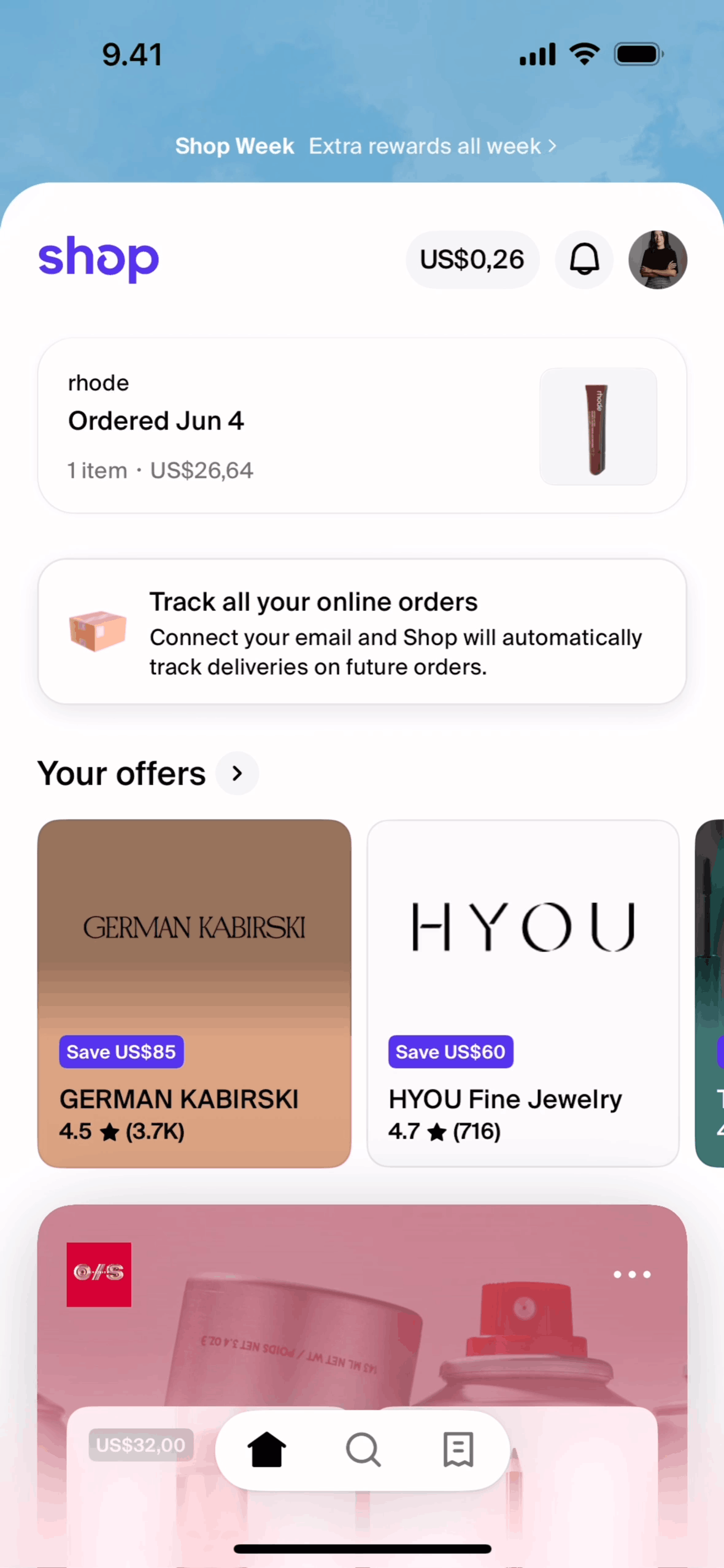 Shop iOS Shopping interface screenshot 9