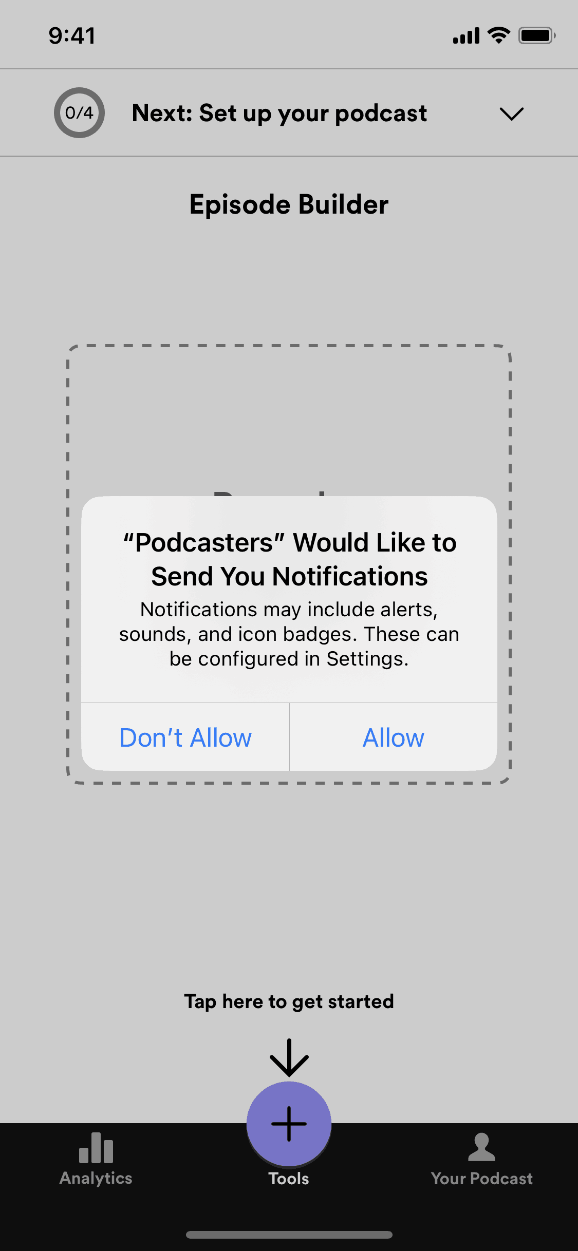 Spotify for Creators iOS Music & Audio interface screenshot 11