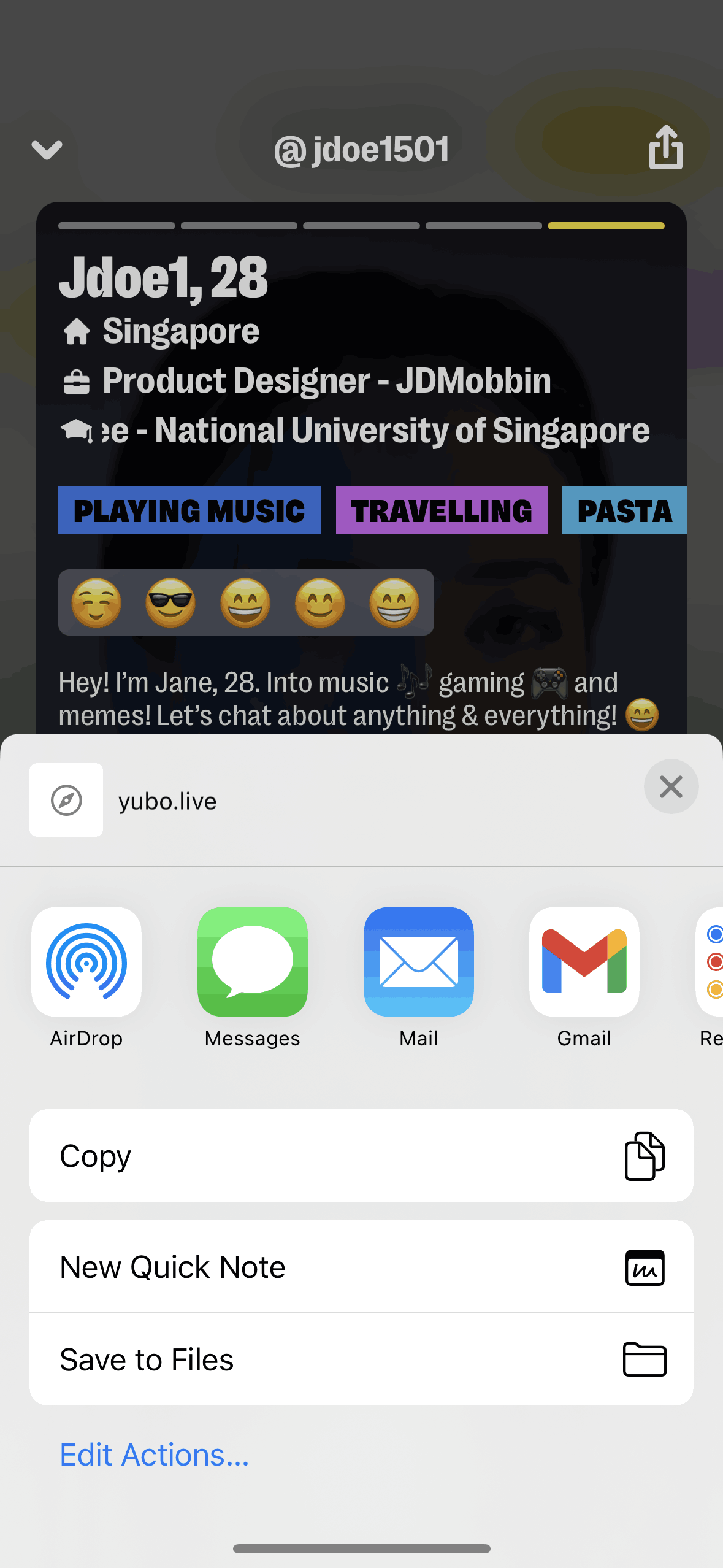 Yubo iOS Social Networking interface screenshot 15