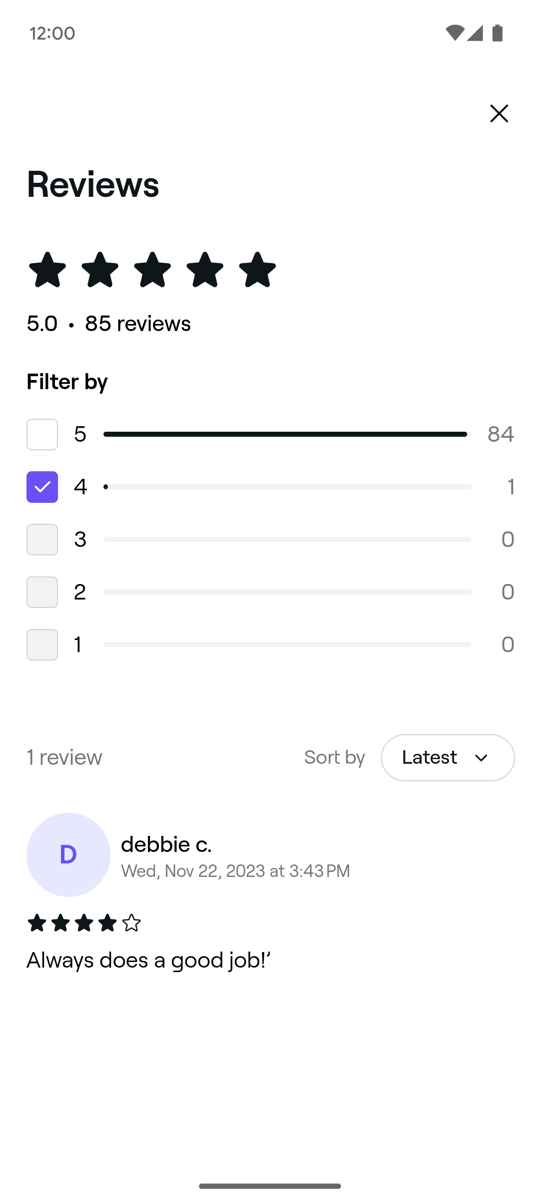 Fresha Android Lifestyle interface screenshot 18