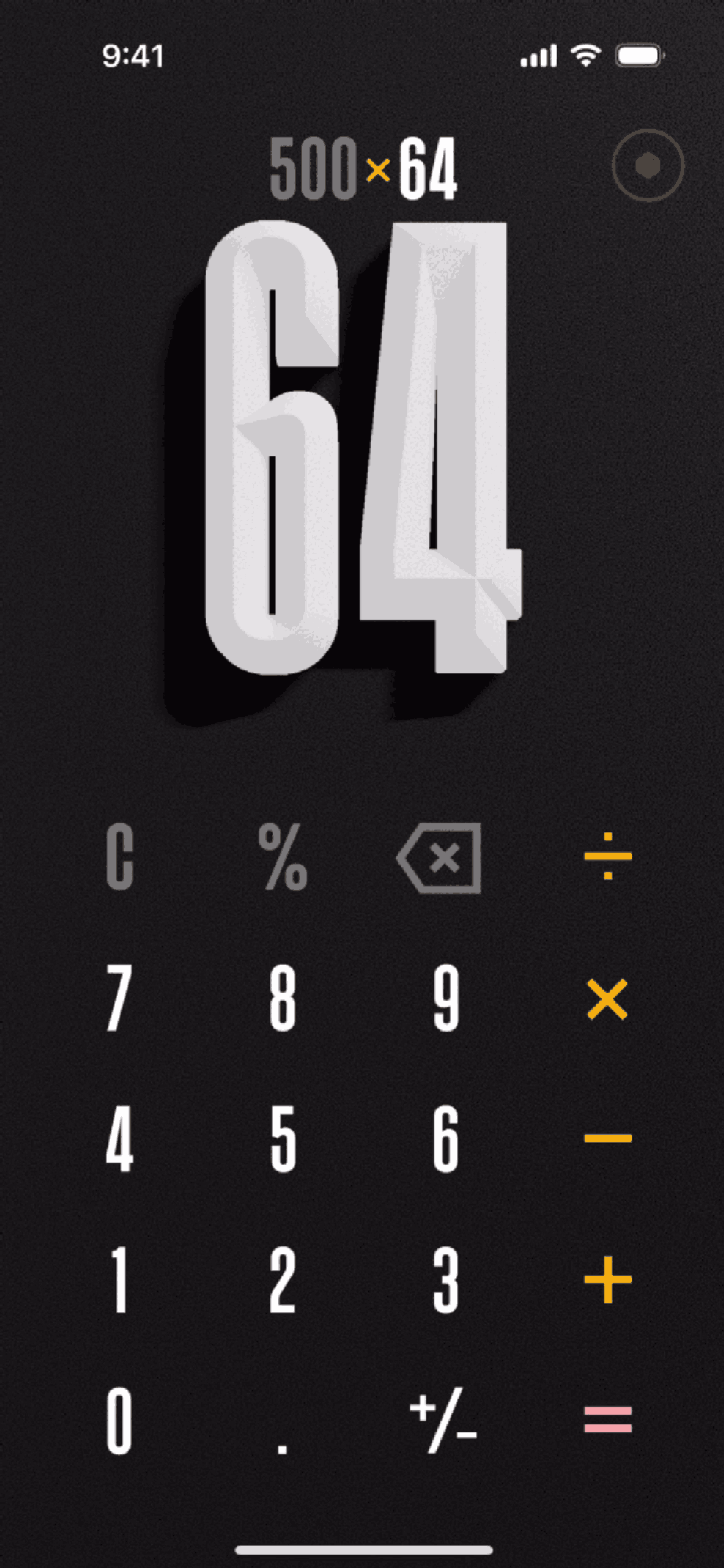 (Not Boring) Calculator iOS Utilities interface screenshot 6