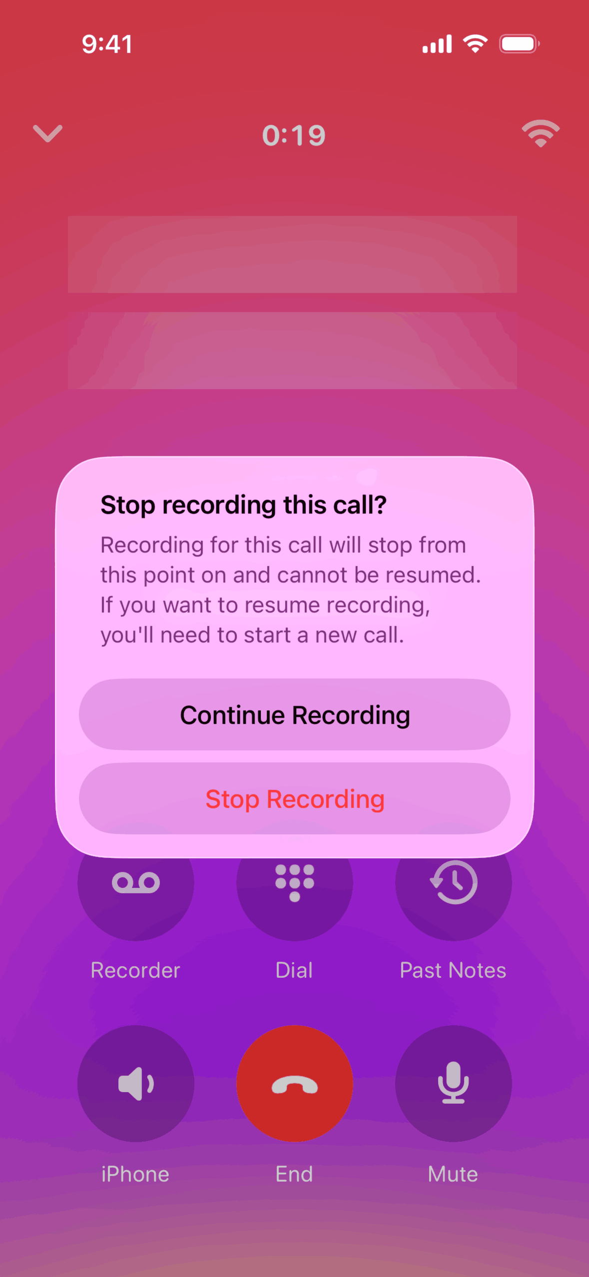 Beside iOS AI interface screenshot 3