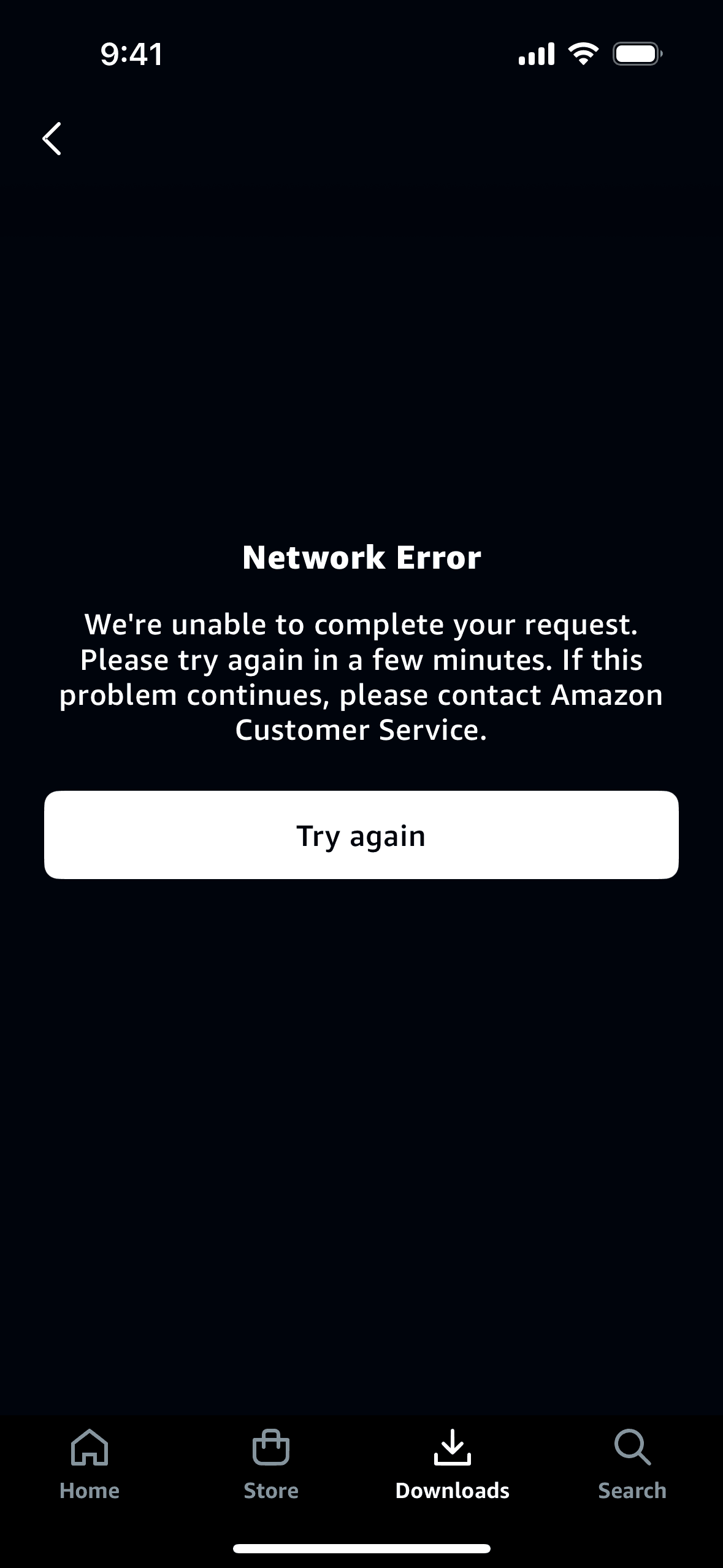 Prime Video iOS Entertainment interface screenshot 7