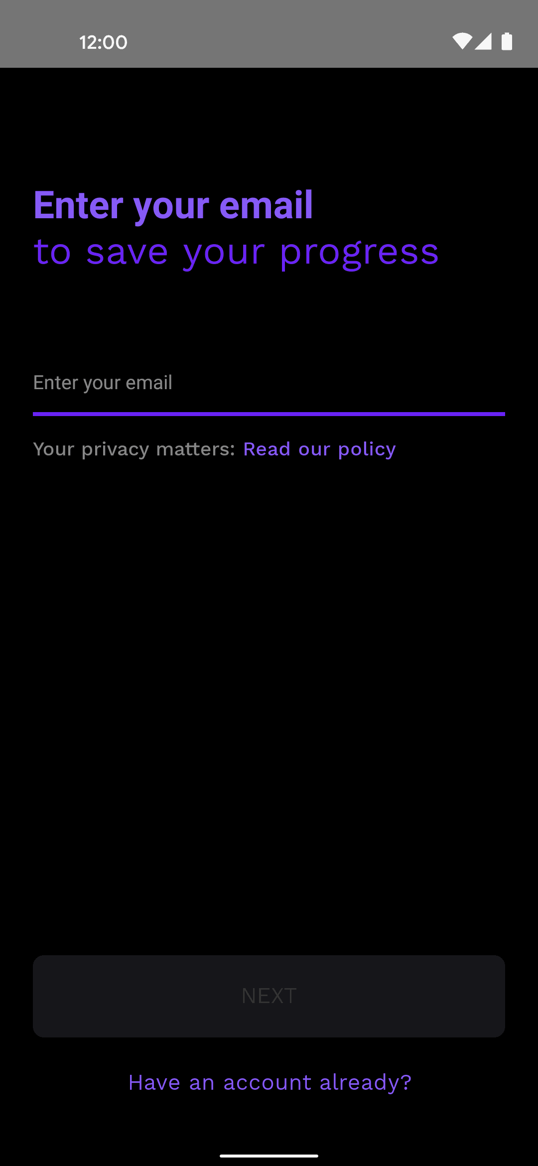 Rise Android Health & Fitness interface screenshot 15