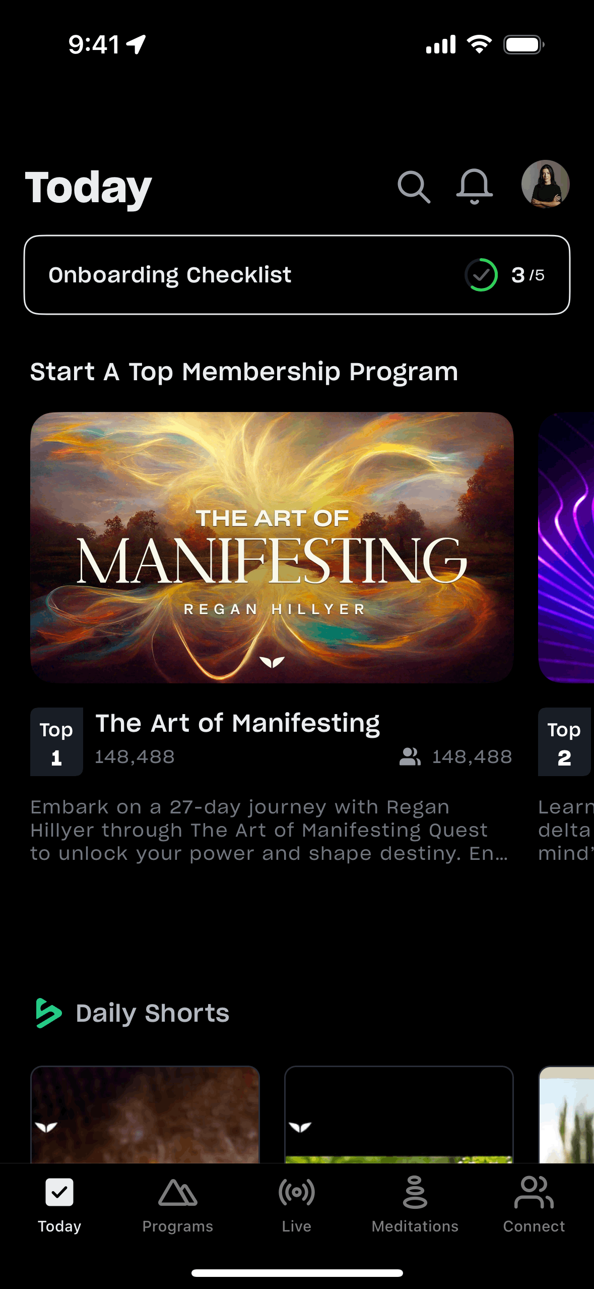 Mindvalley iOS Education interface screenshot 9
