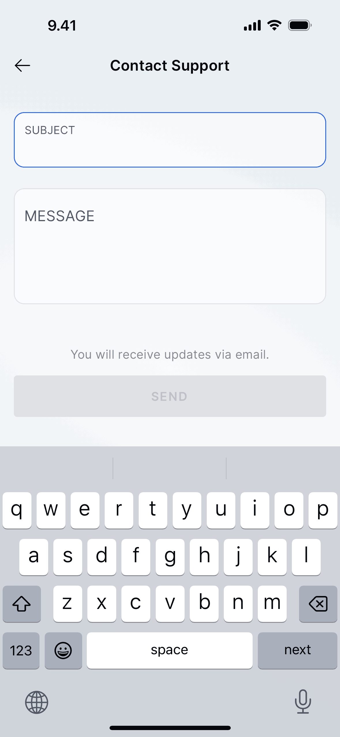 Waking Up iOS Health & Fitness interface screenshot 6