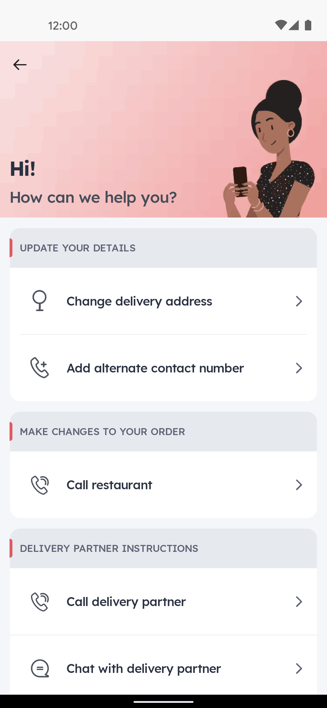 Zomato Android Food & Drink interface screenshot 10