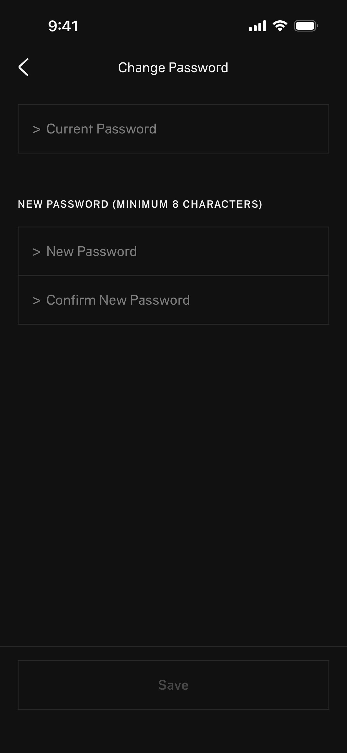 alias iOS Shopping interface screenshot 22
