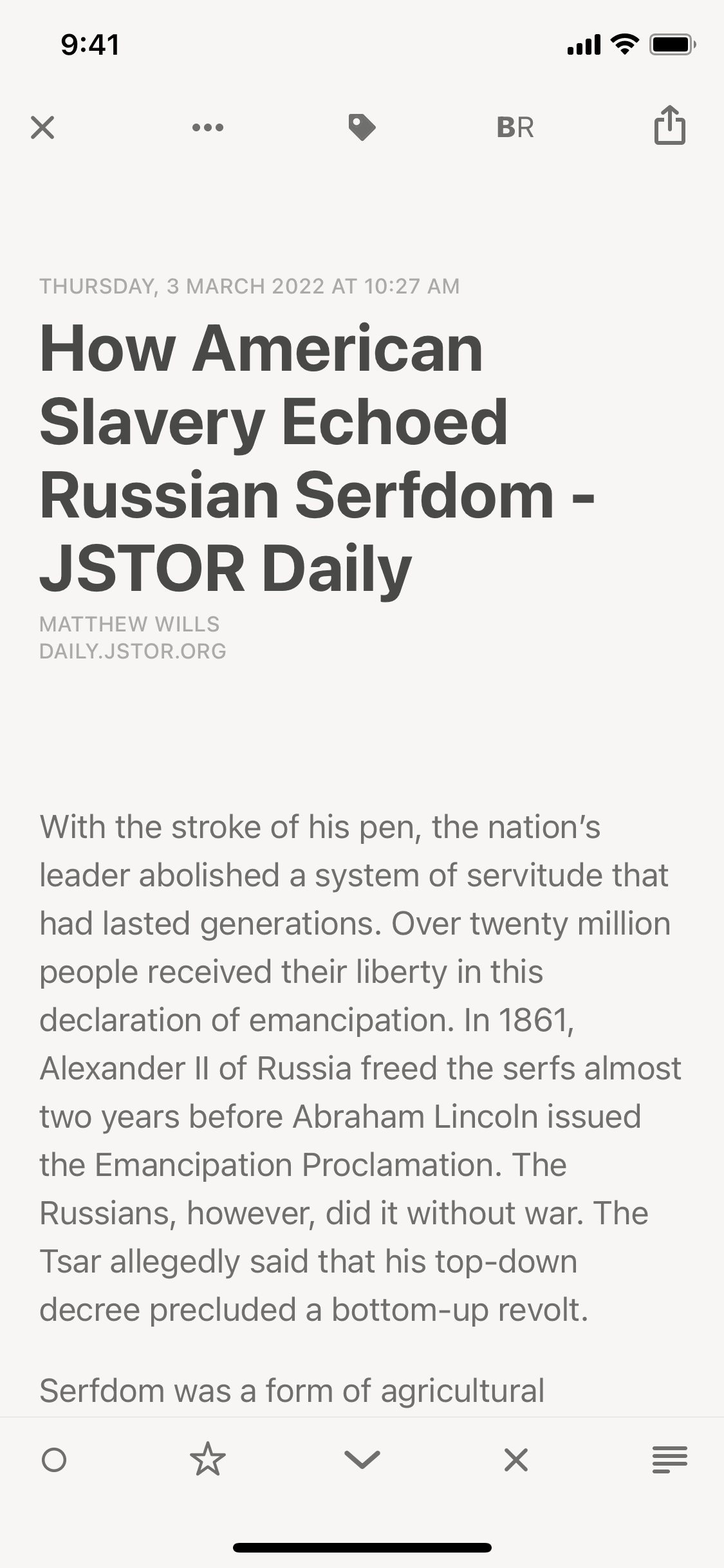 Reeder 5 iOS News interface screenshot 21