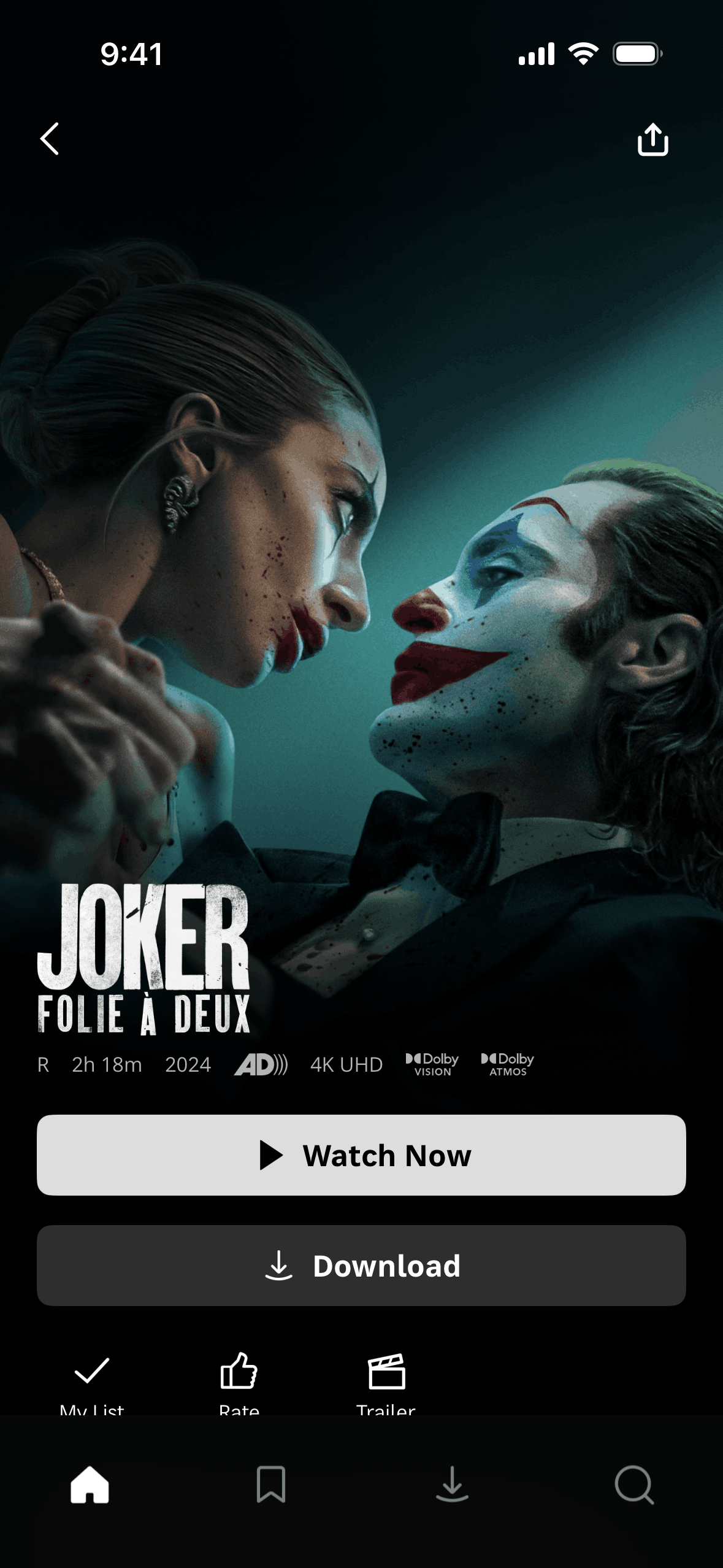 Max iOS Entertainment interface screenshot 22