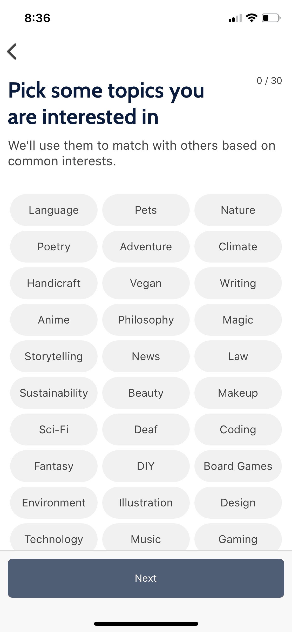 Slowly iOS Lifestyle interface screenshot 16