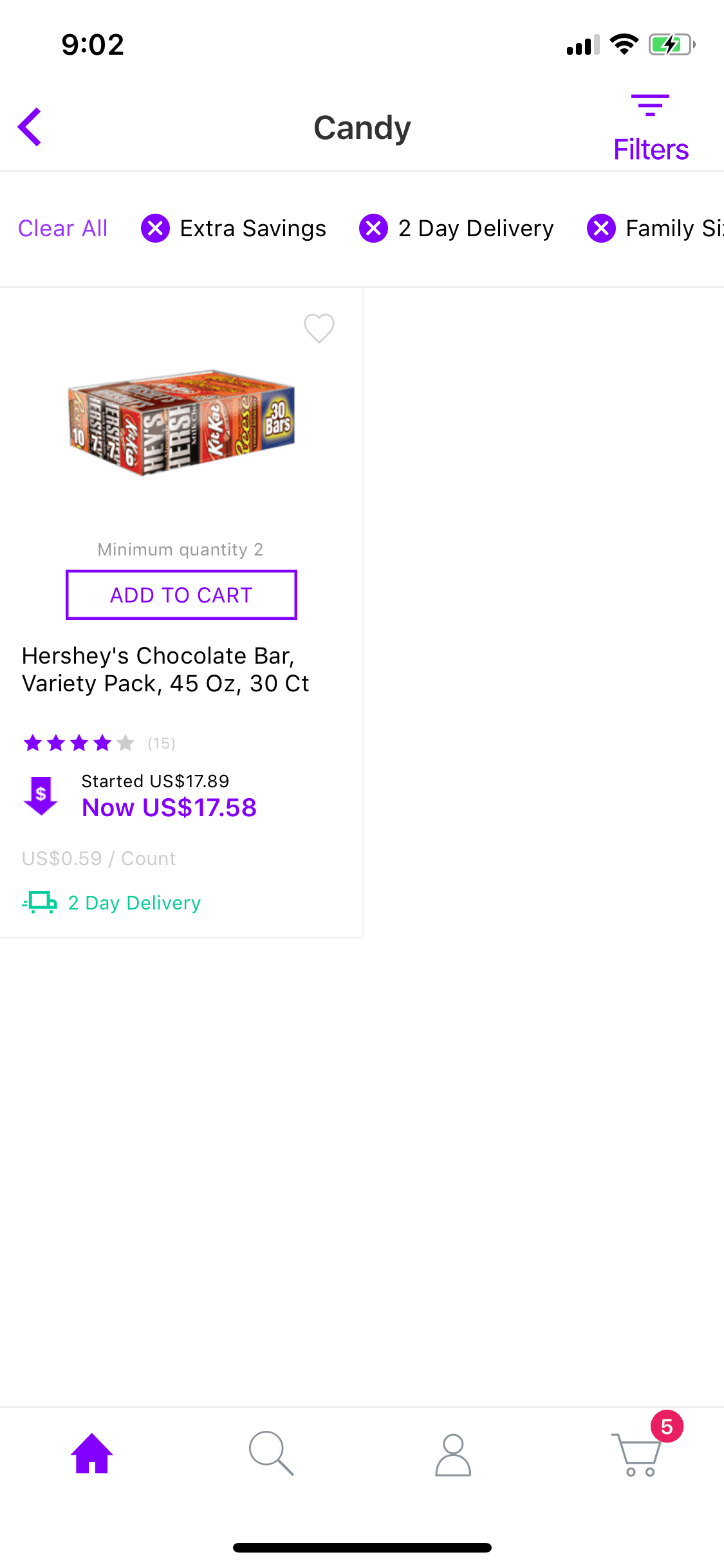 Jet iOS Shopping interface screenshot 14