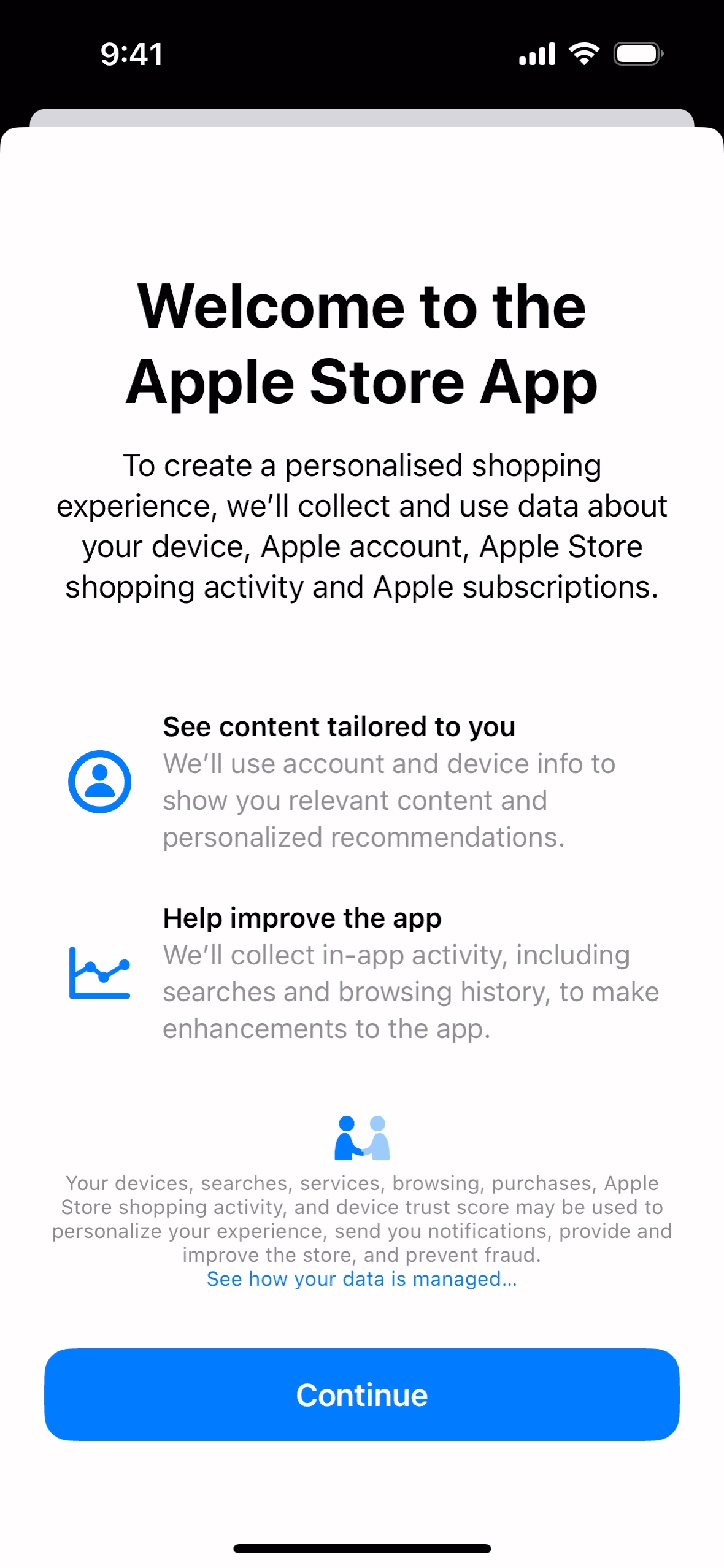 Apple Store iOS Shopping interface screenshot 7