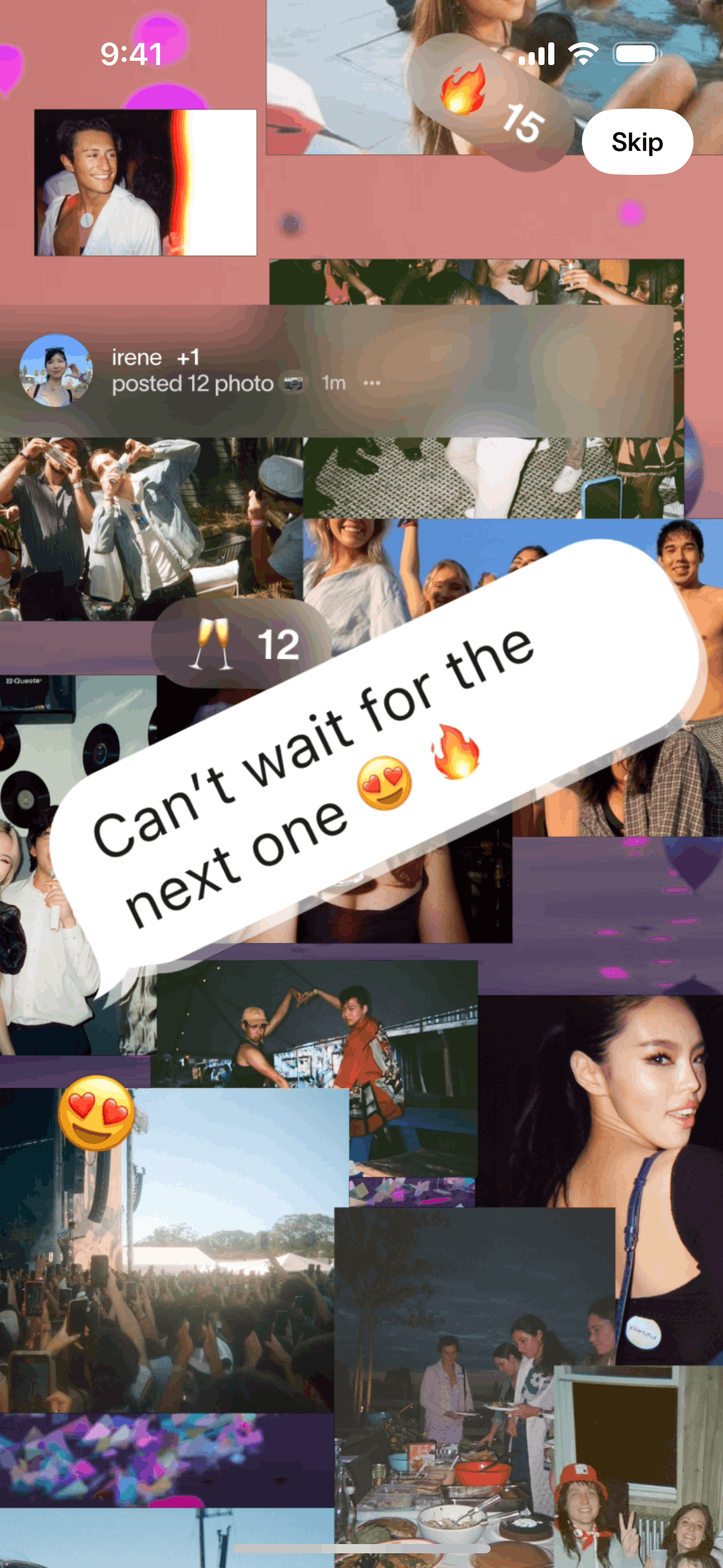 Partiful iOS Lifestyle interface screenshot 2