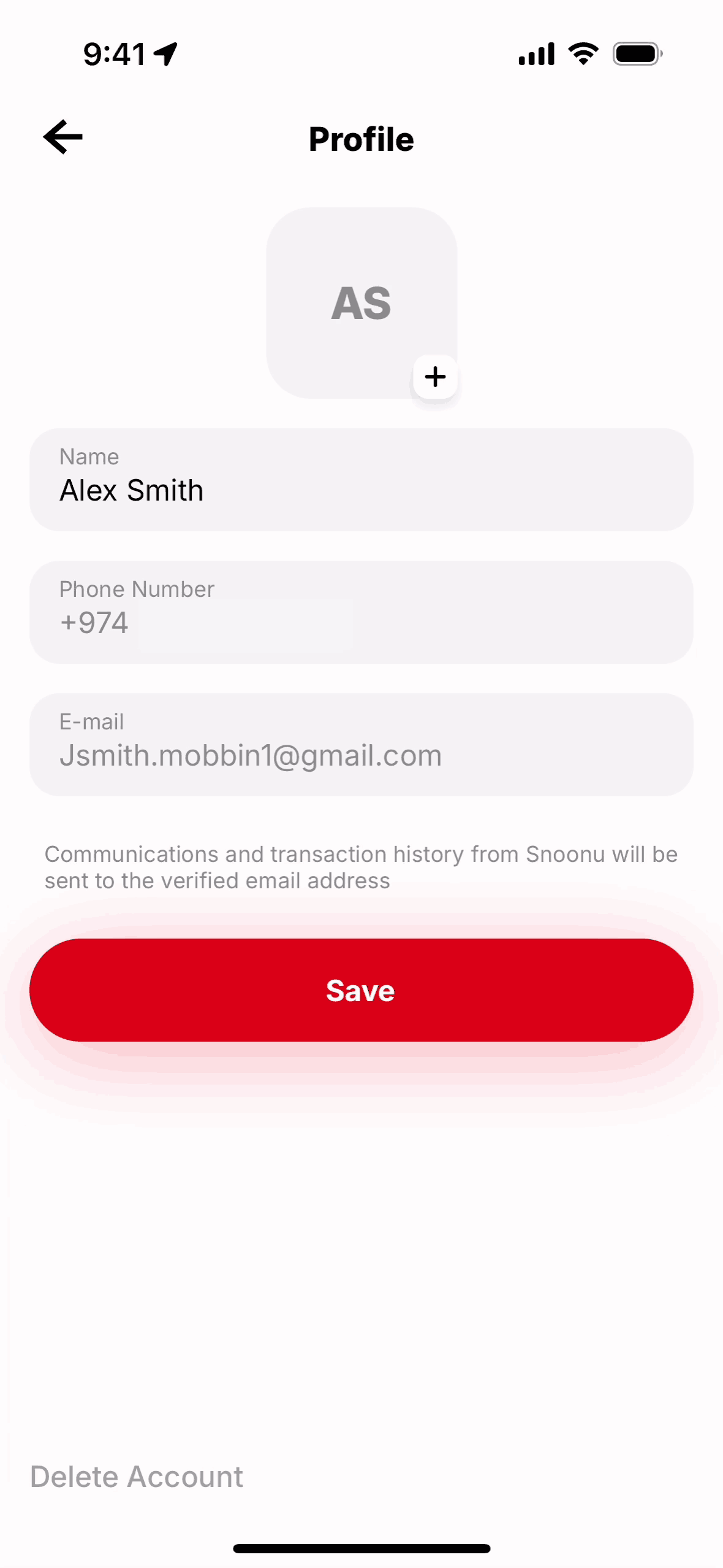 Snoonu iOS Shopping interface screenshot 18