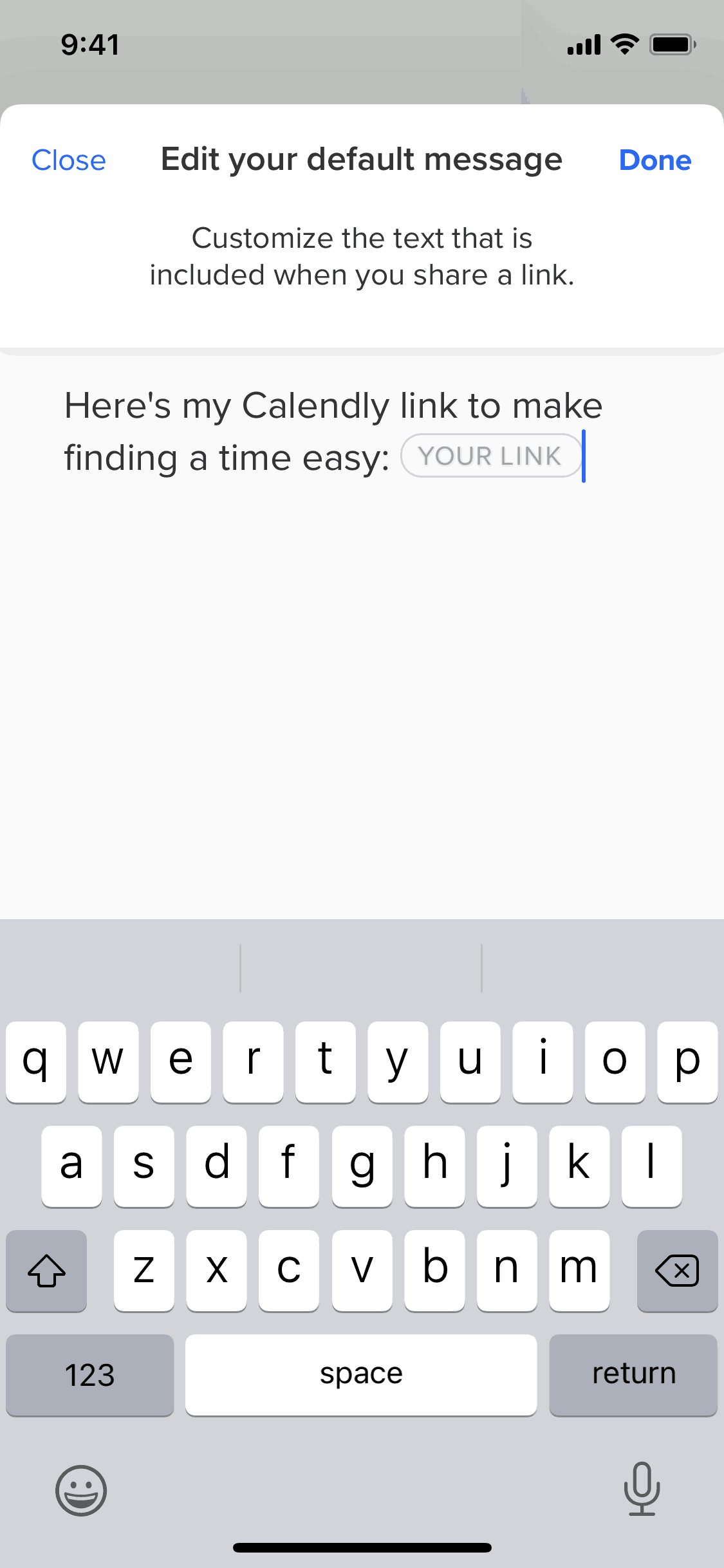 Calendly iOS Business interface screenshot 4