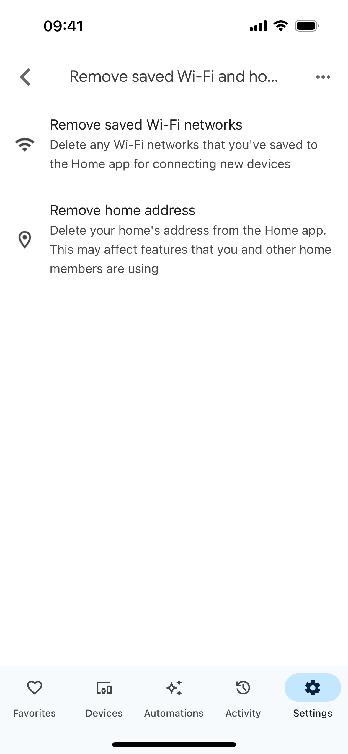 Google Home iOS AI interface screenshot 9