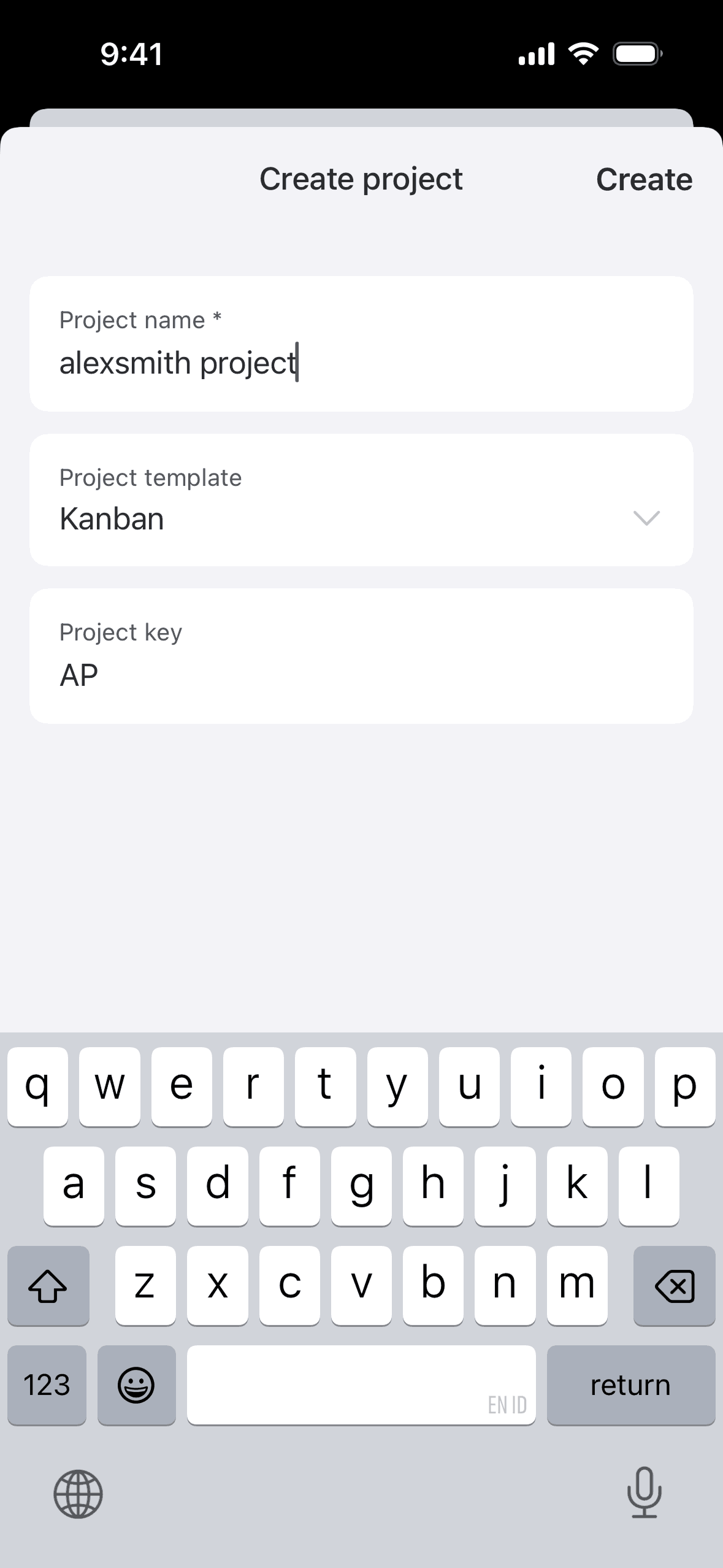 Jira Cloud iOS Business interface screenshot 14