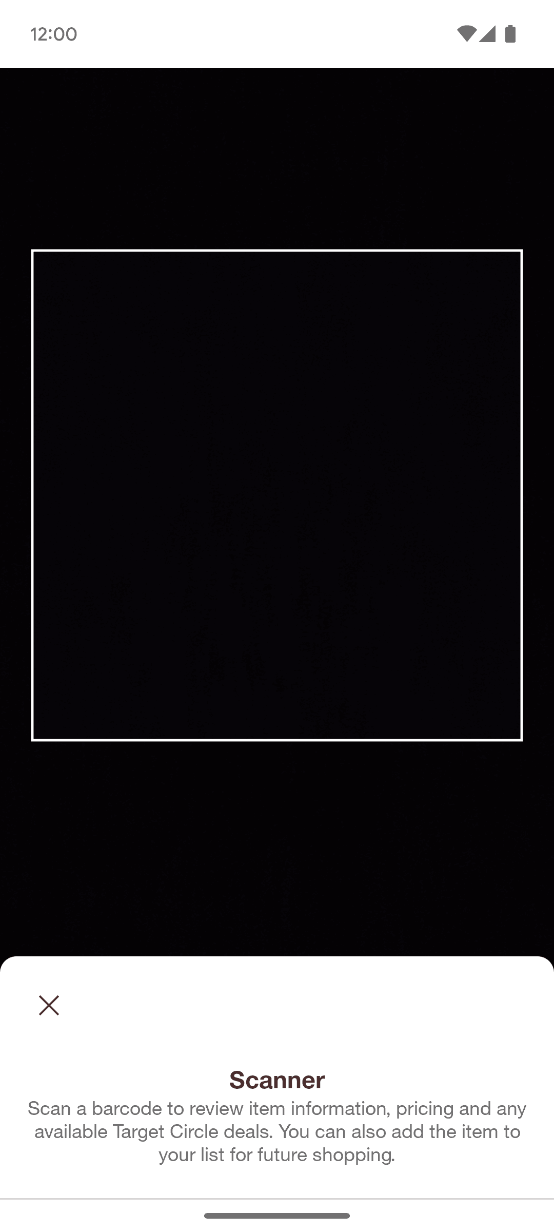 Target Android Shopping interface screenshot 5