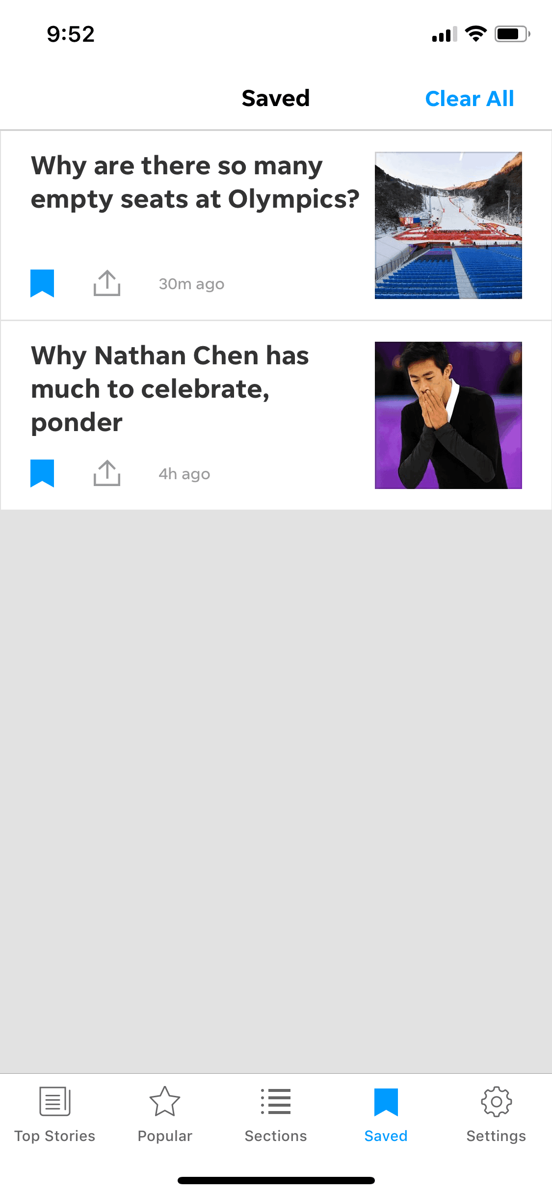USA TODAY iOS News interface screenshot 19