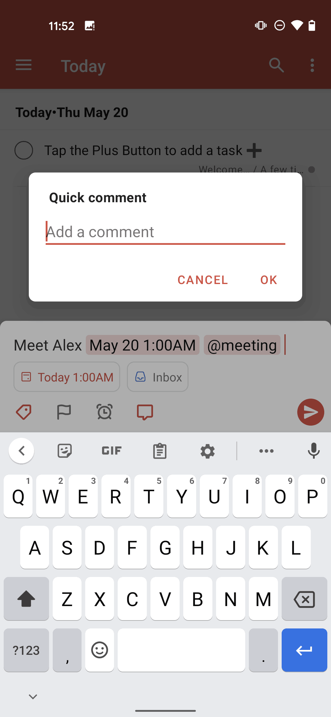 Todoist Android Collaboration interface screenshot 24