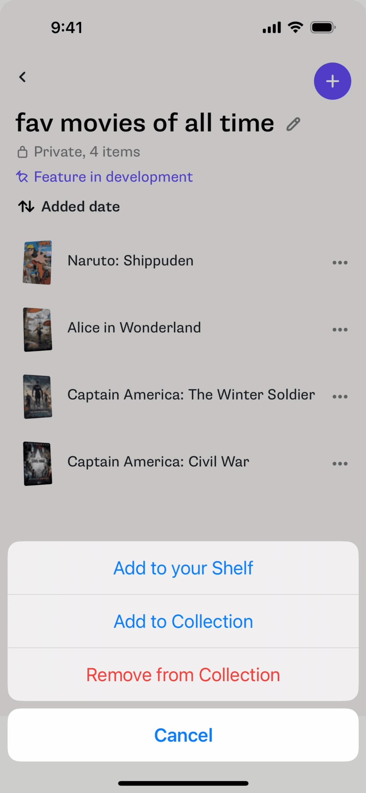 Shelf iOS Utilities interface screenshot 17