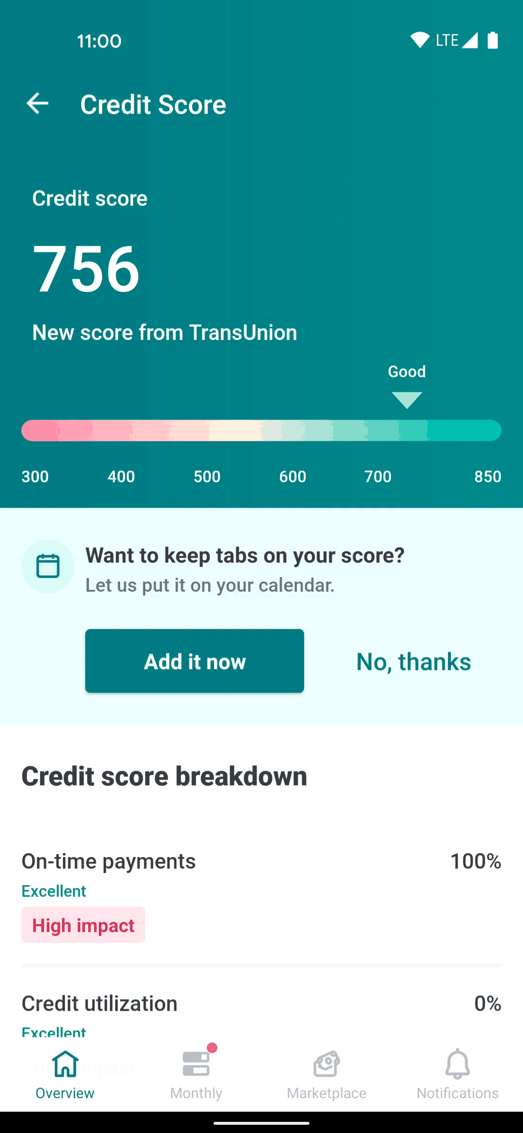 Mint Android Finance interface screenshot 17