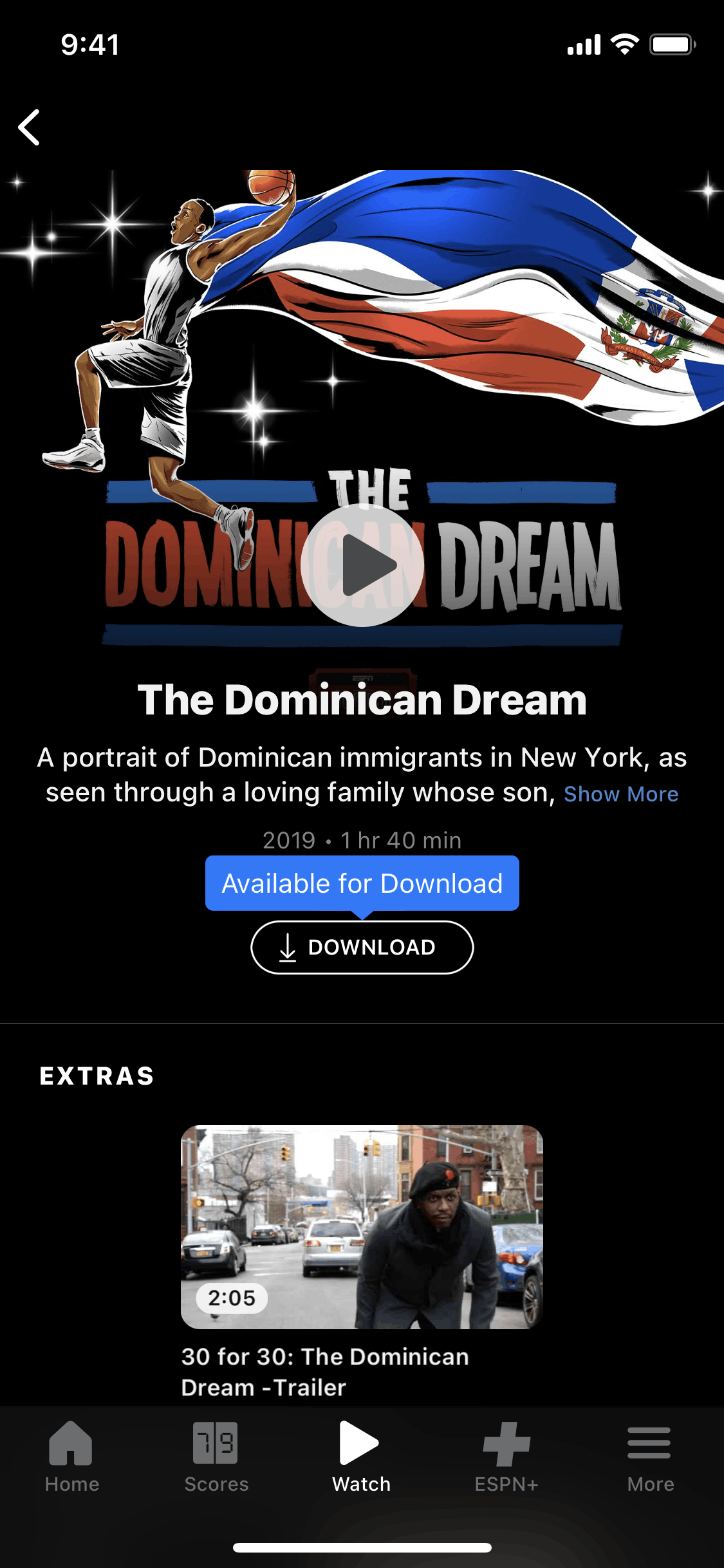 ESPN iOS Sports interface screenshot 17
